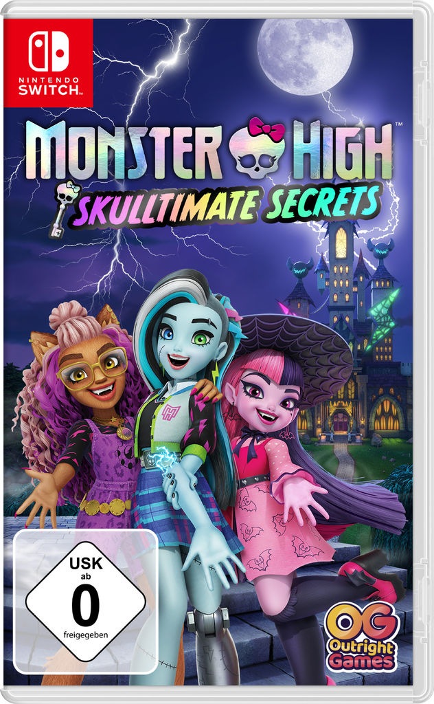 OUTRIGHT GAMES Spielesoftware "Monster High: Skulltimate Secrets", Nintendo Switch, transparent, Spielesoftware