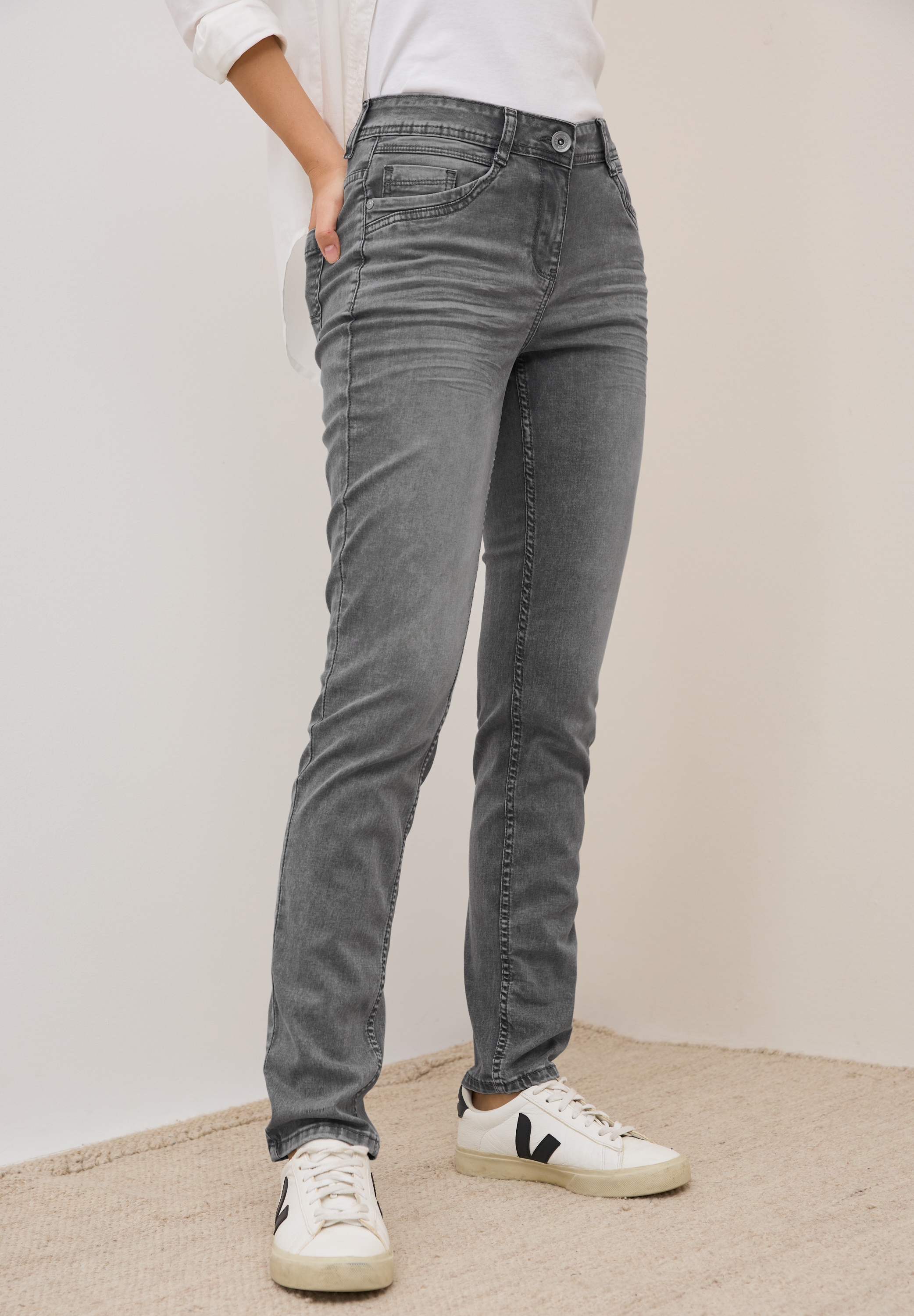 Cecil Regular-fit-Jeans "Scarlett", im Five-Pocket Style günstig online kaufen
