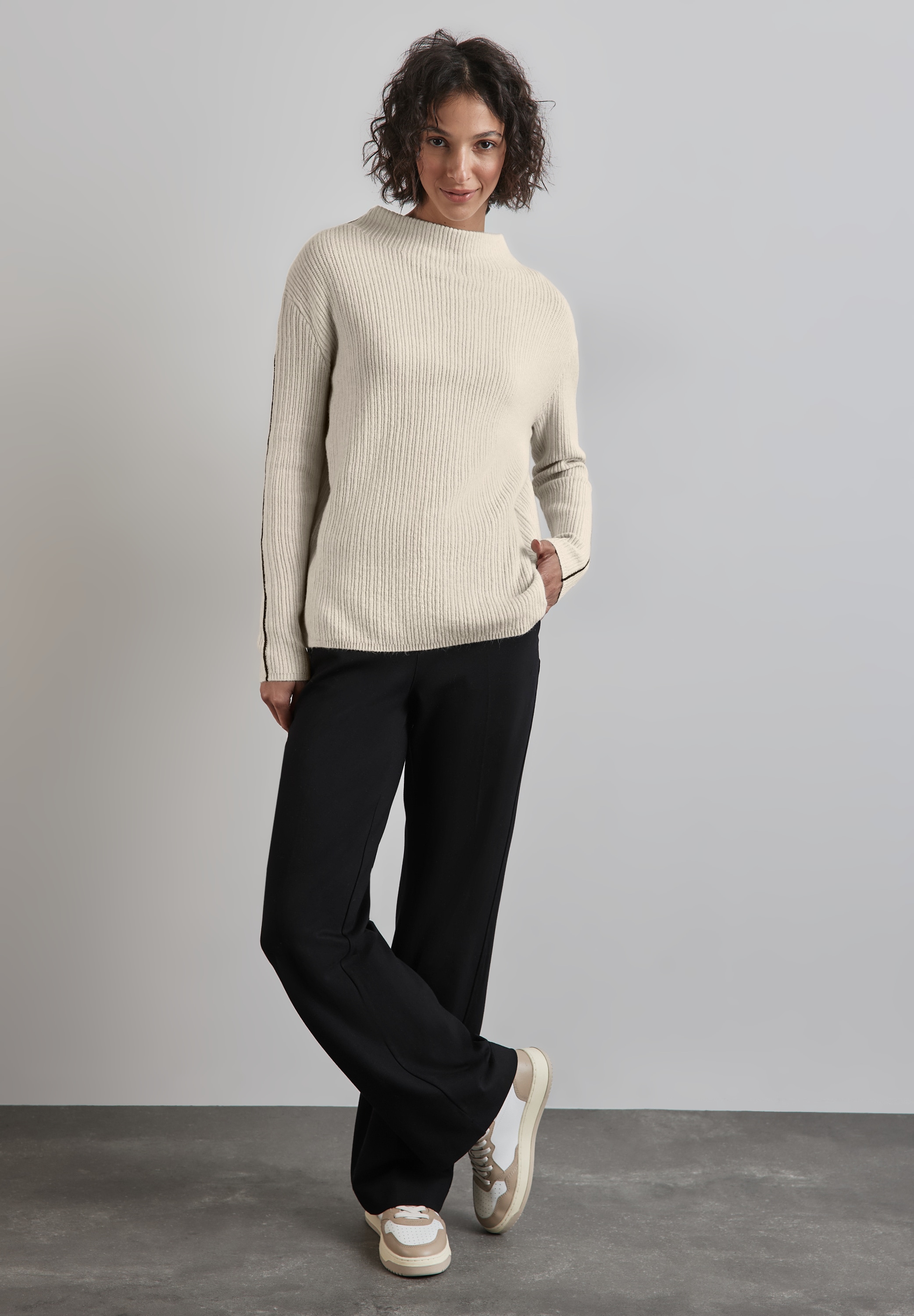 STREET ONE Strickpullover, mit Turtleneck