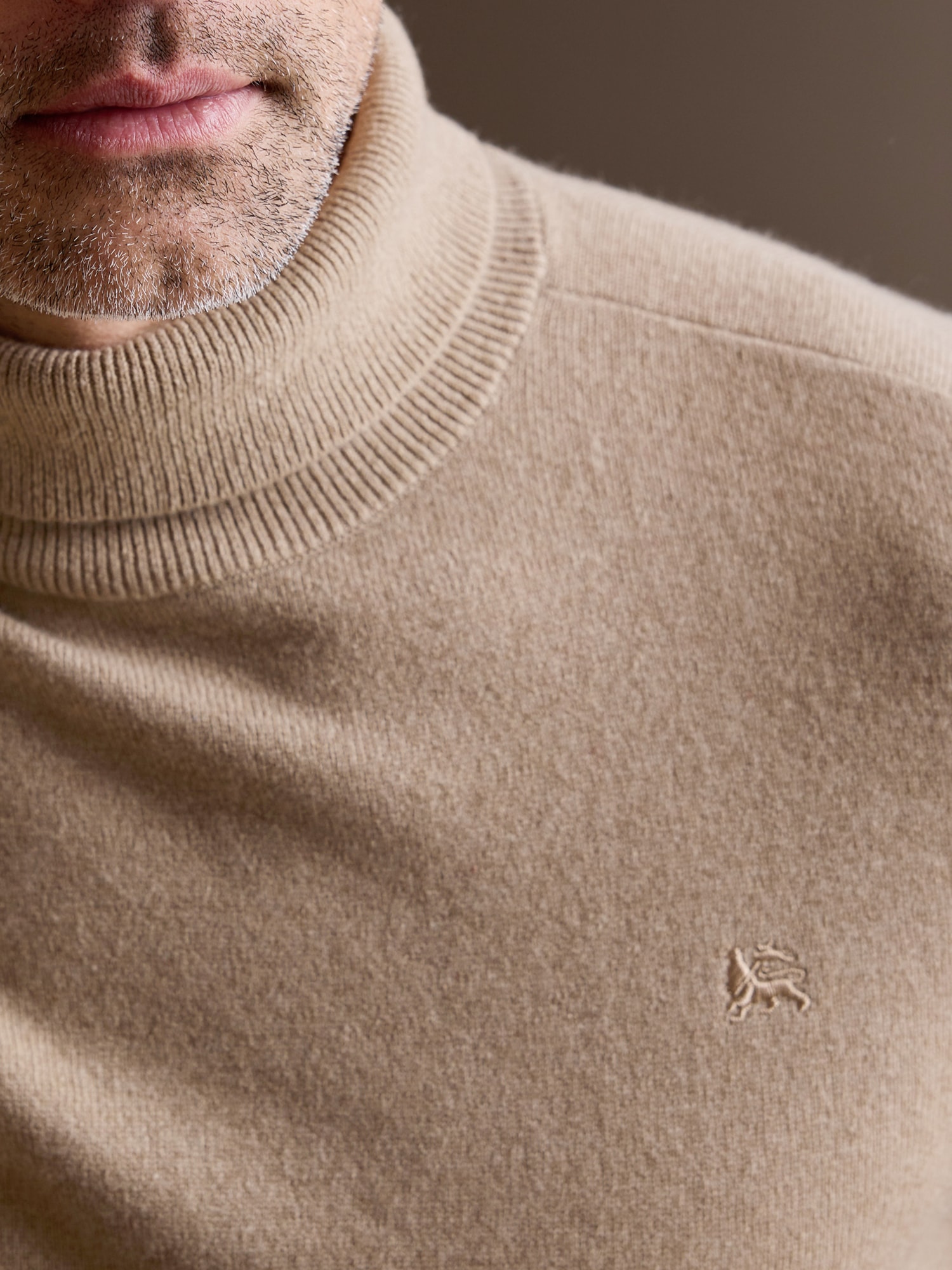 LERROS Rollkragenpullover »Herren Rollkragenpullover - lässige Optik, wärmender«