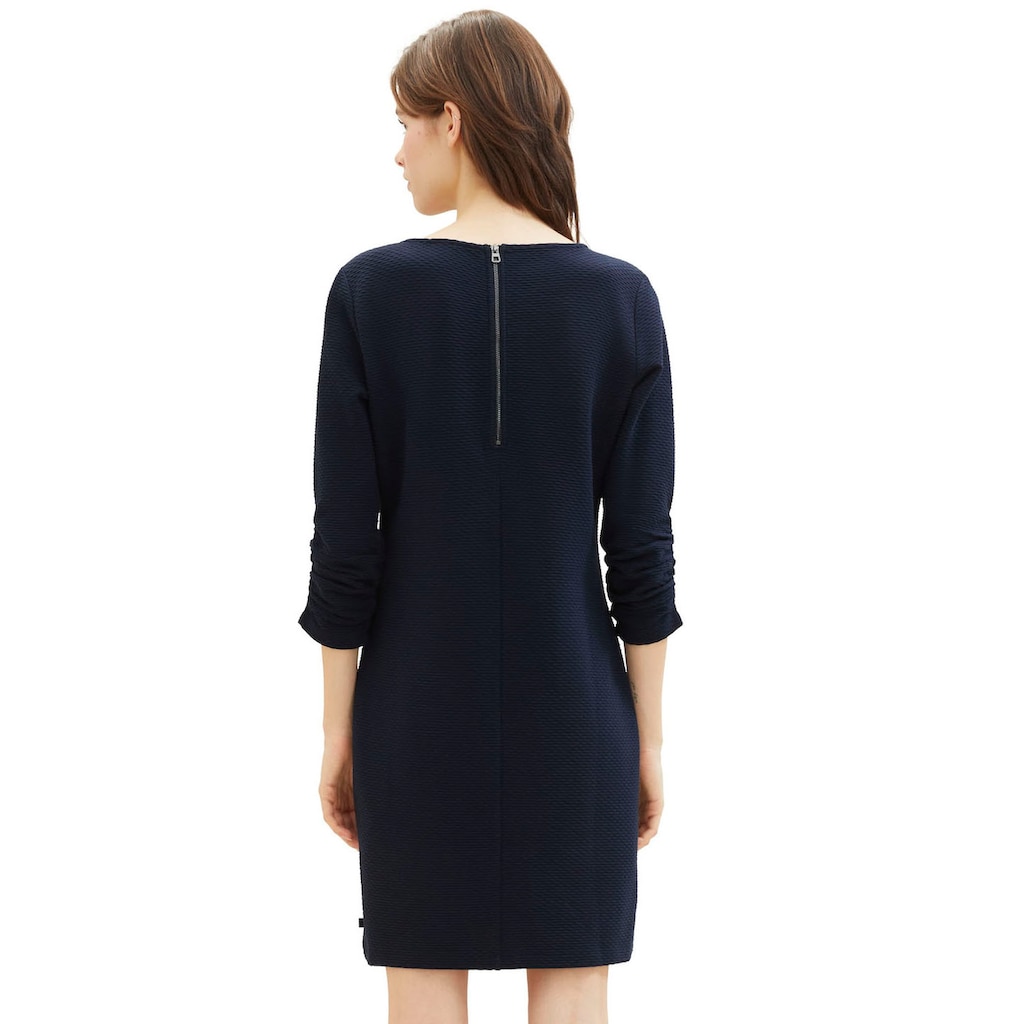 TOM TAILOR Denim Jerseykleid, mit Stepp-Design