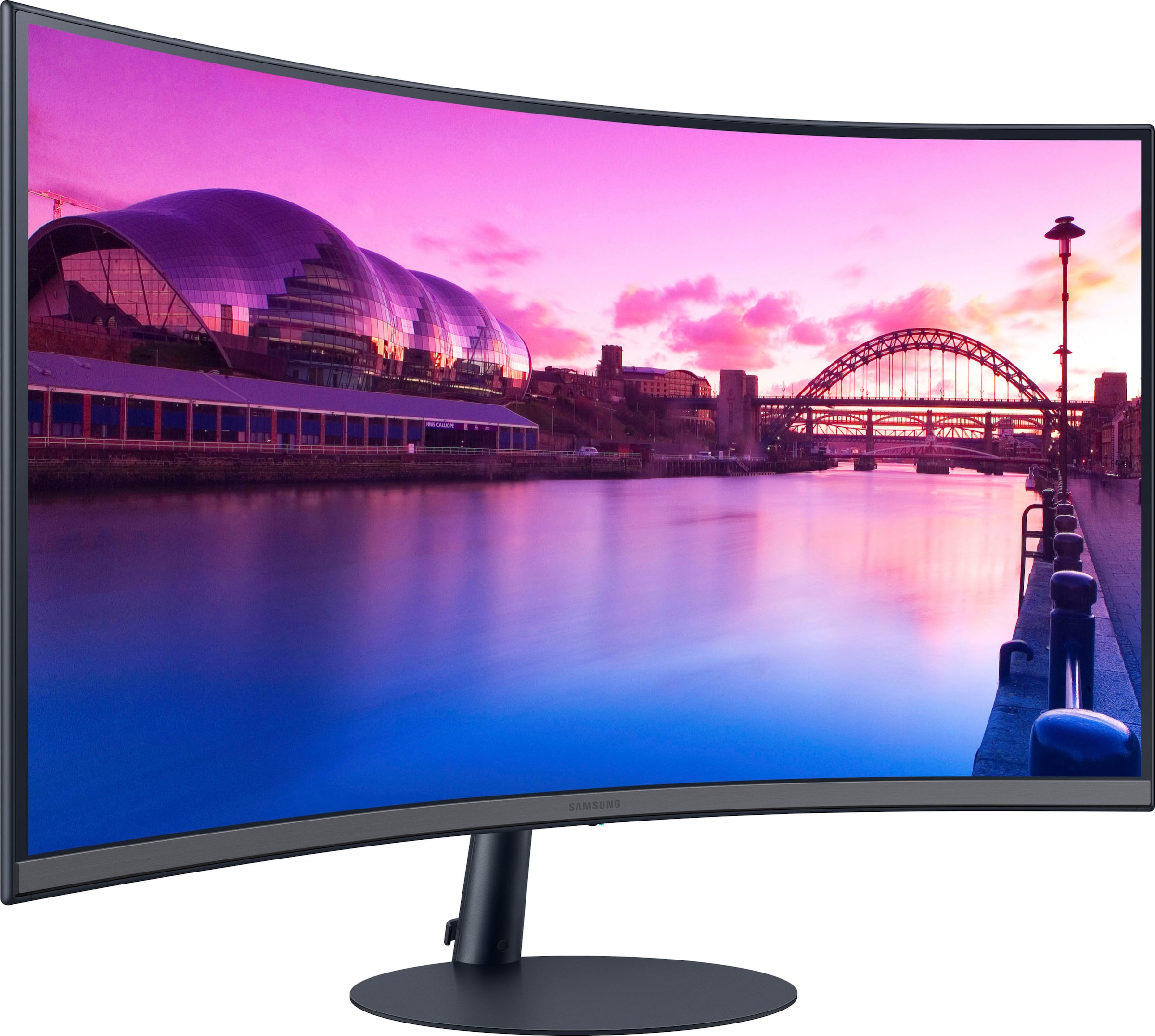 Samsung Curved-LED-Monitor »S27C390EAU«, 68,6 cm/27 Zoll, 1920 x 1080 px,  Full HD, 4 ms Reaktionszeit, 75 Hz | BAUR | Monitore