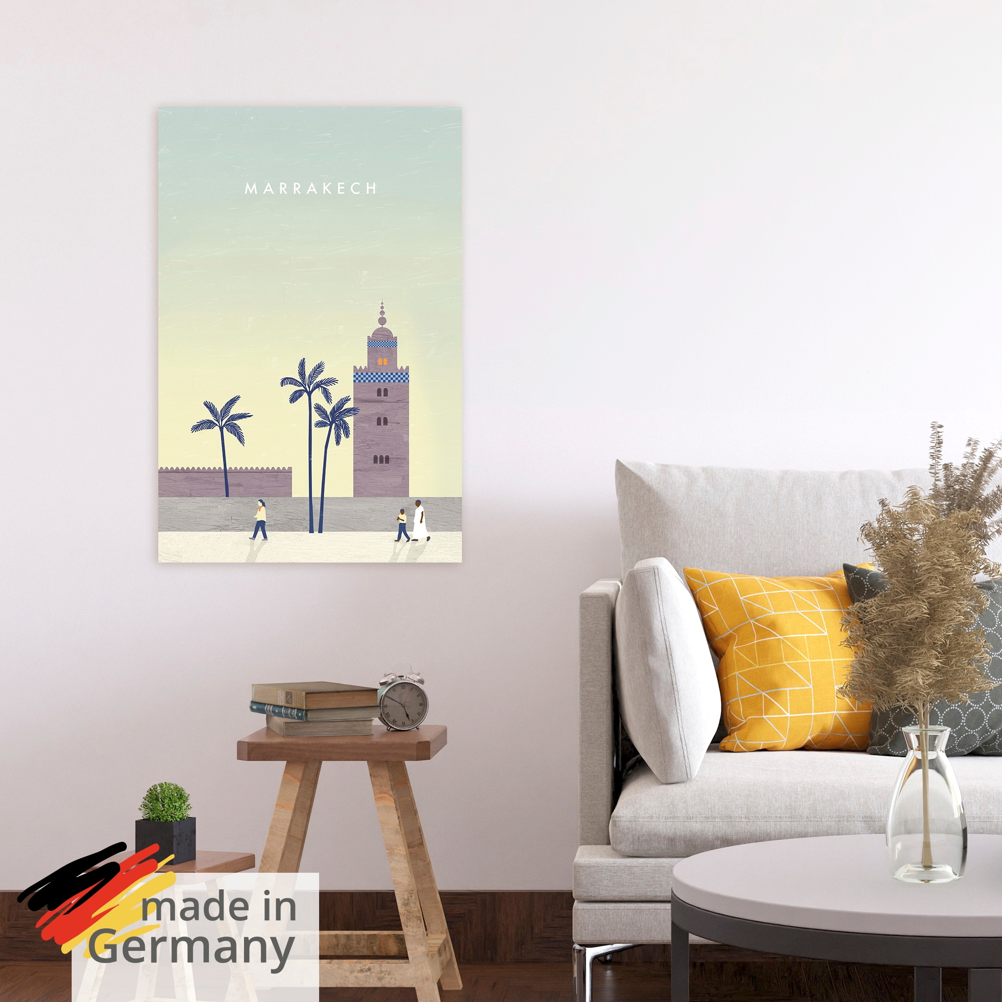 Artland Wandbild »Marrakech« 1 Stk. tlg. als Alubild, Leinwandbild, Poster, Wandaufkleber in verschied. Größen