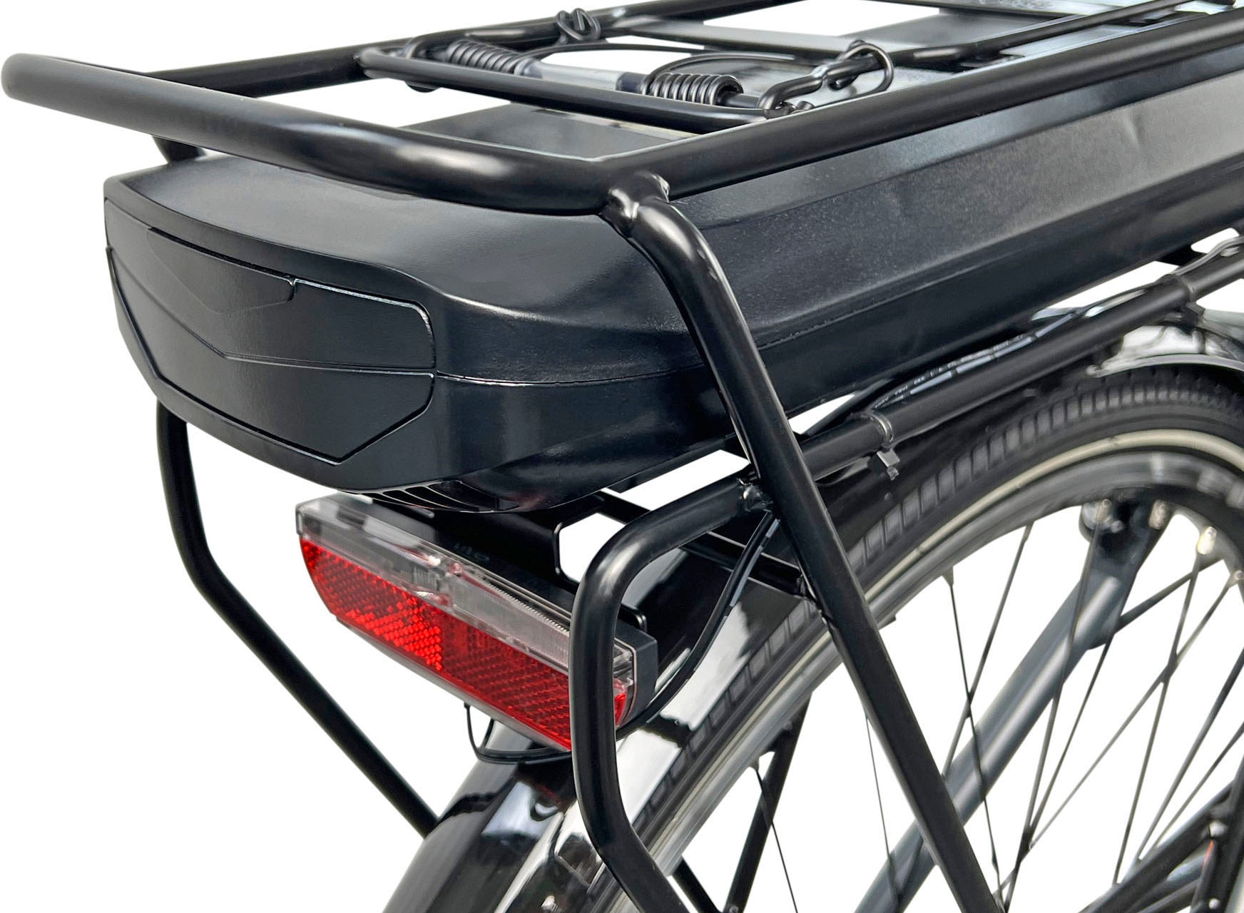 LLobe »City E-Bike 28" County anthrazit« 7 Gang Shimano Altus Schaltwerk Kettenschaltung Heckmotor 250 W