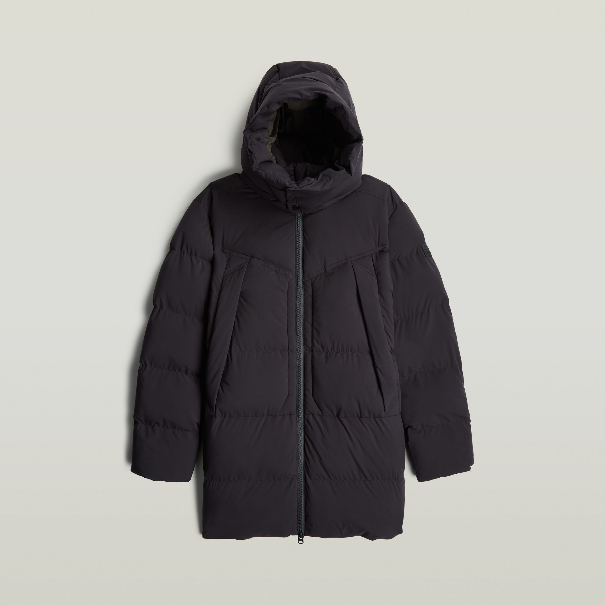 G-STAR Parka »G-Whistler Padded Hooded 2.0«, mit Kapuze, mit Stehkragen, abnehmbare Kapuze