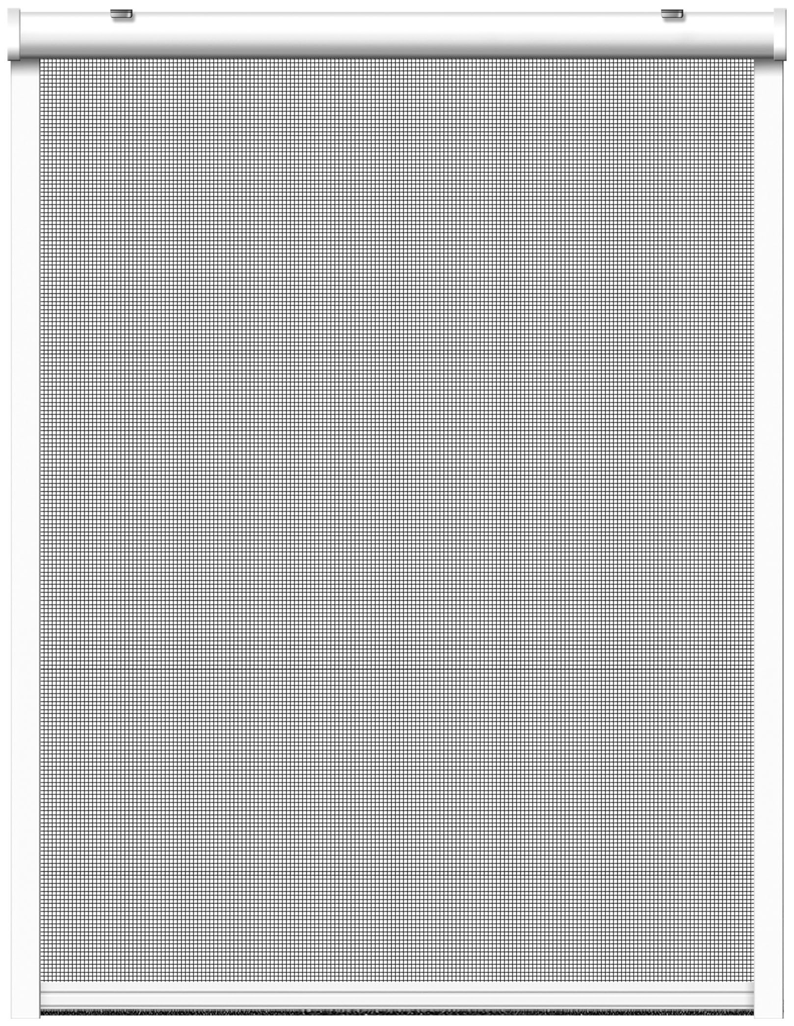 Thumbnail - SCHELLENBERG Insektenschutzrollo "für Fenster, Fiberglas Fliegengitter mit Aluminium Rahmen" Insektenschutz mit Bohren i...