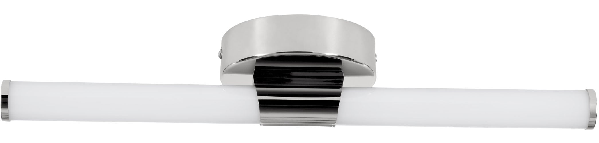 EGLO Spiegelleuchte "RAMOLA Spiegellampe - Stahl - LED - 7,5W - IP44", 1, H: 12cm, 1 Stk.chrom, Badezimmer, Leuchten, Wandlampe, Badezimmerlampe,