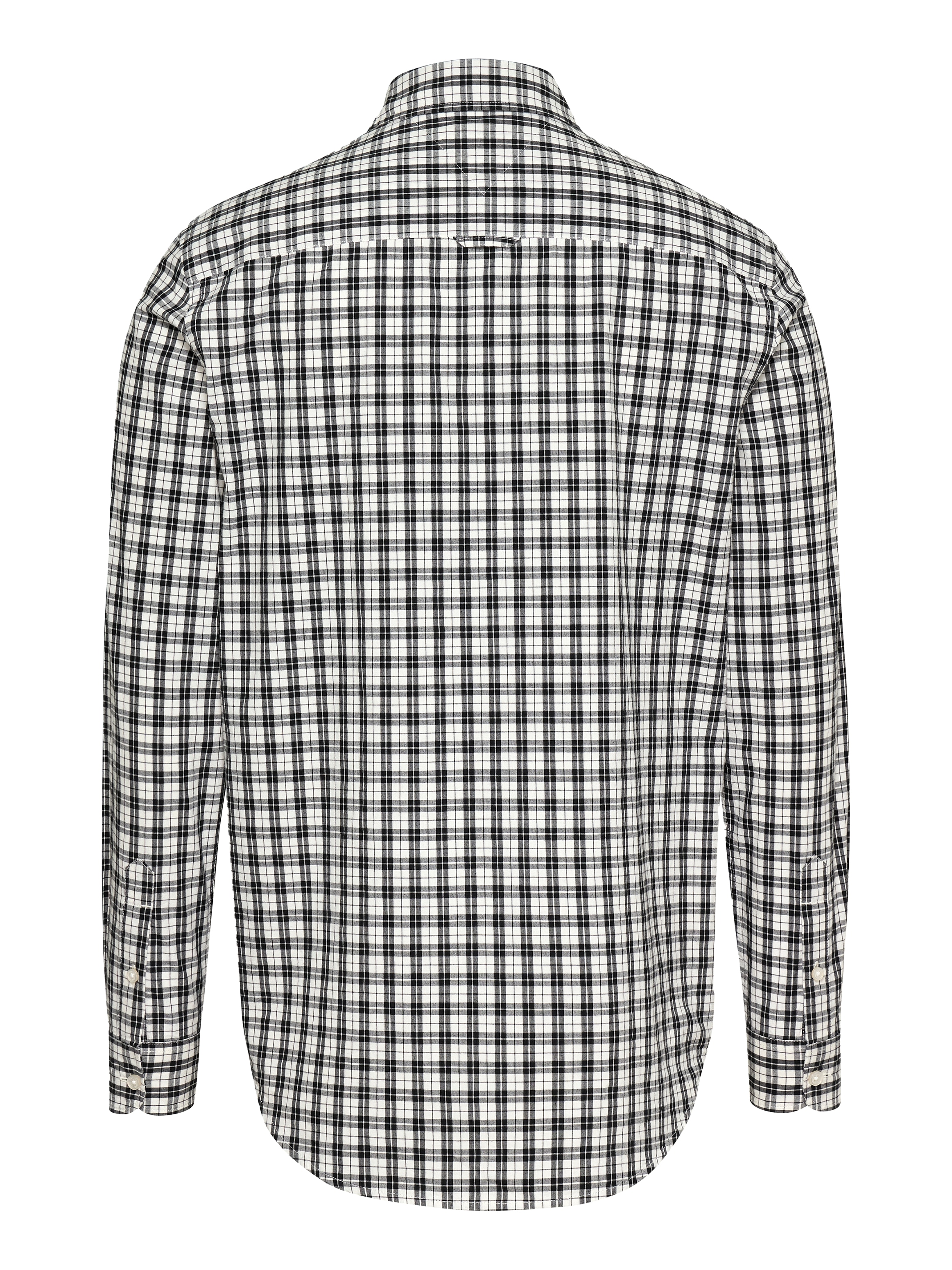 Tommy Jeans Langarmhemd »TJM REG POPLIN CHECK LS SHIRT«