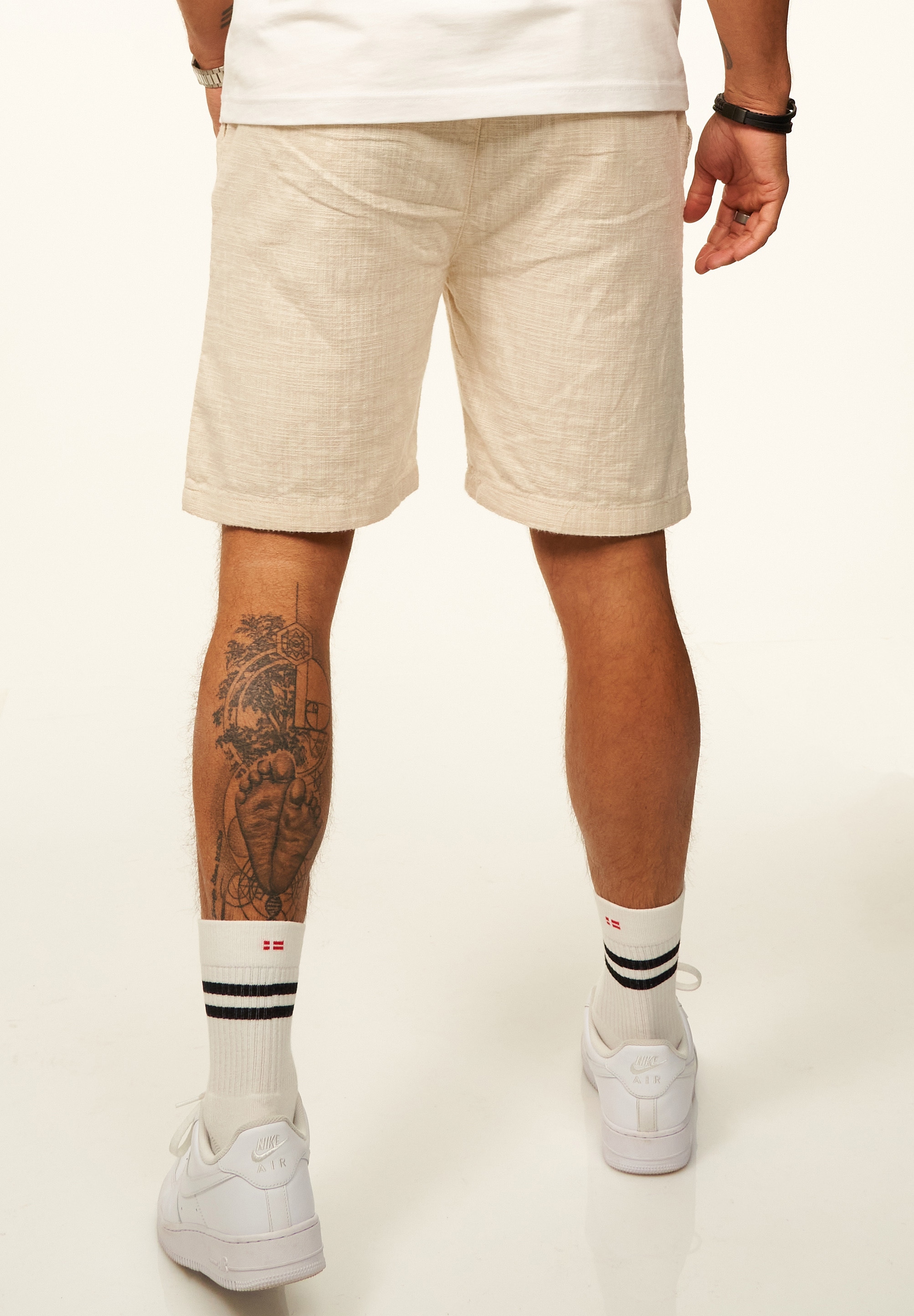 CARISMA Shorts »für Herren in Leinen-Optik als Kurze Hose - Sommershorts«  Bermuda Sweatshorts Chinoshorts - Perfekt als Strandshorts