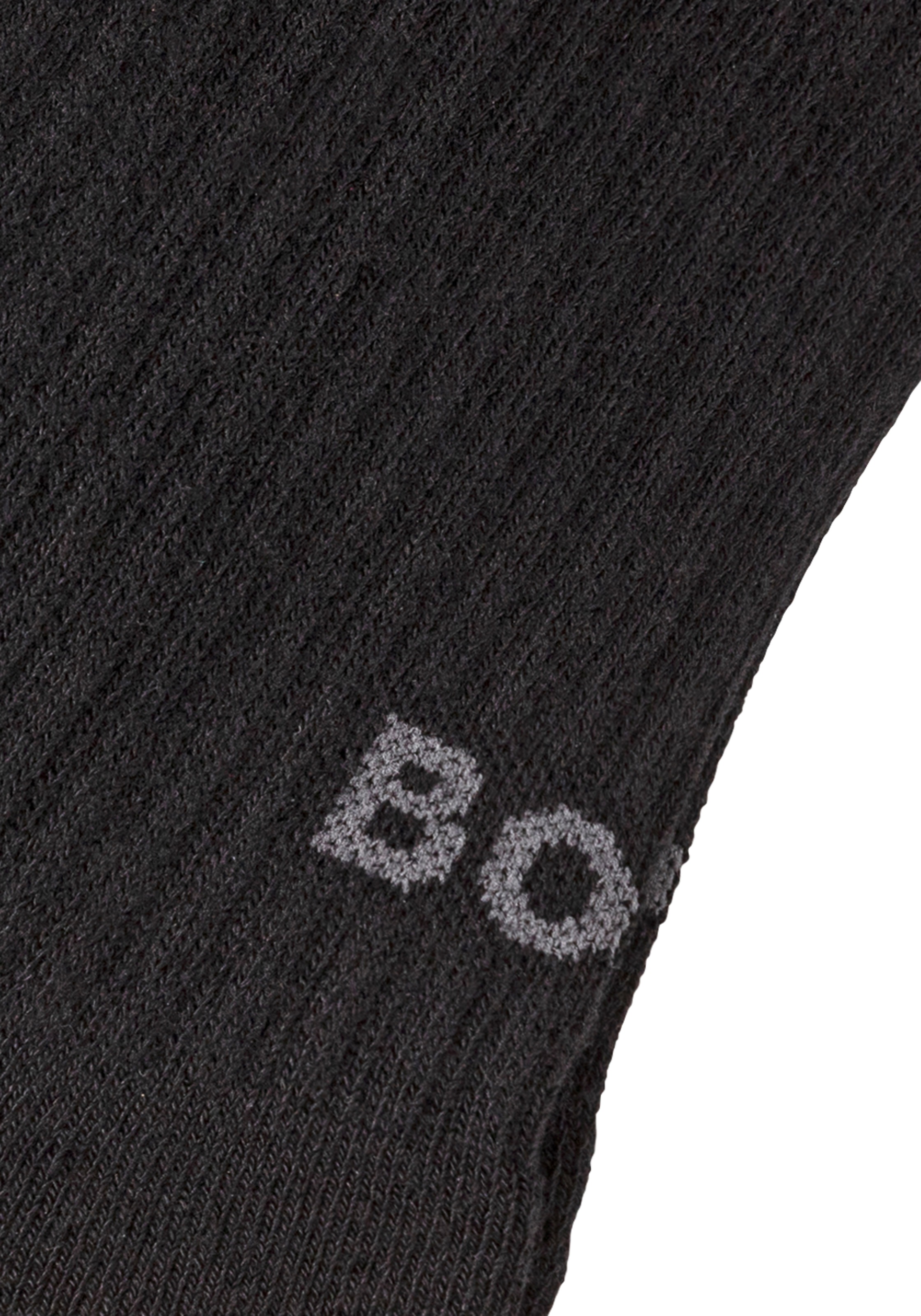 BOSS Businesssocken "3PQS Rib Logo Bam" Packung, 3 Stk. tlg. mit Kontrastst günstig online kaufen