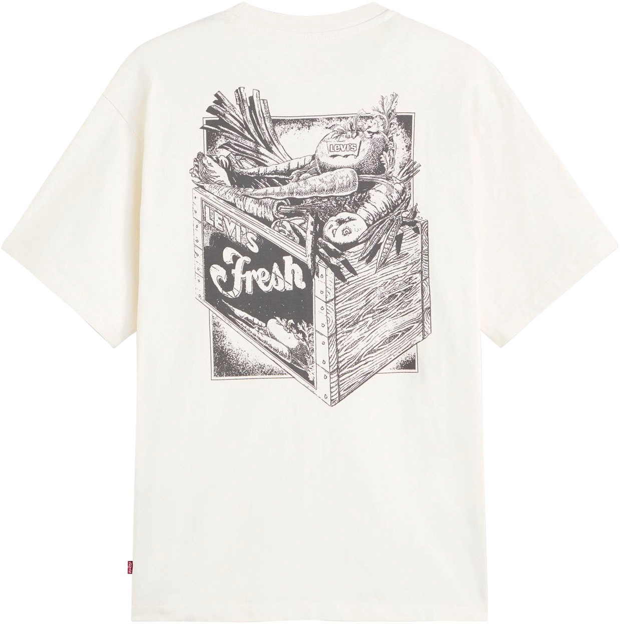 Levis T-Shirt "SEVINTAGE", mit Logo-Aufnäher auf der Brust günstig online kaufen