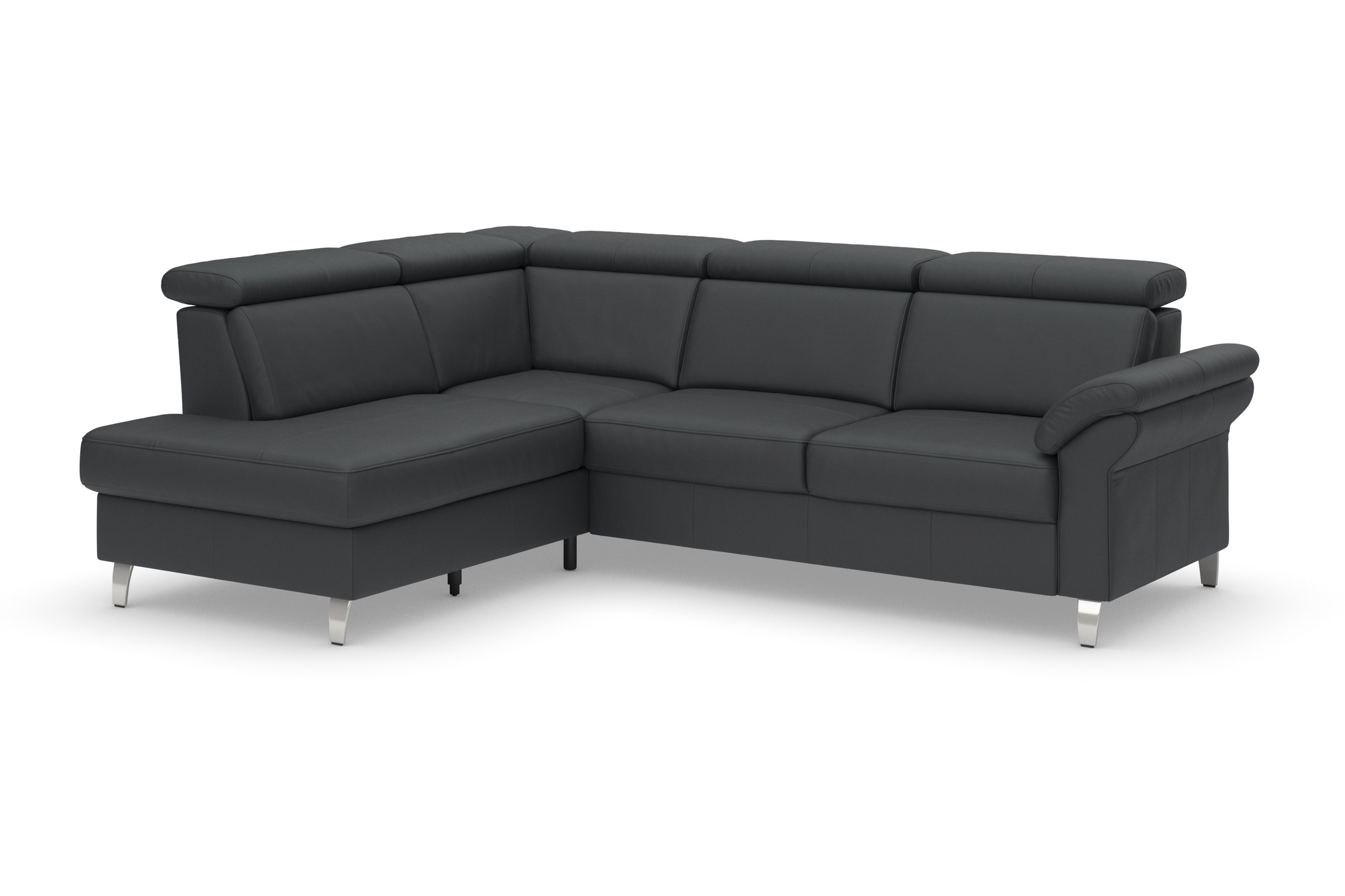 Thumbnail - sit&more Ecksofa "Arngast L-Form" inklusive Kopfteilverstellung und Federkern