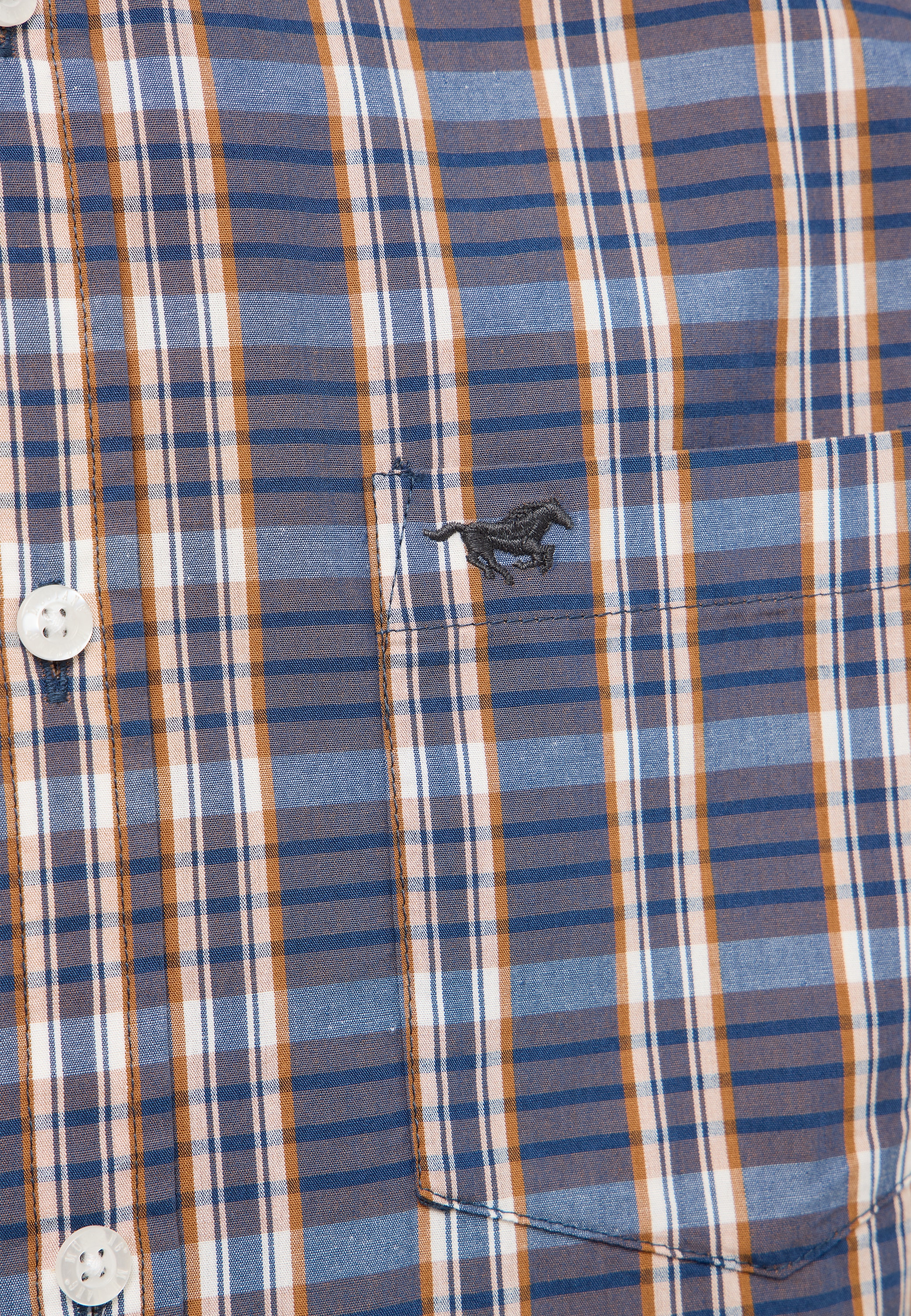 MUSTANG Kurzarmhemd »Herren Style Berkeley«