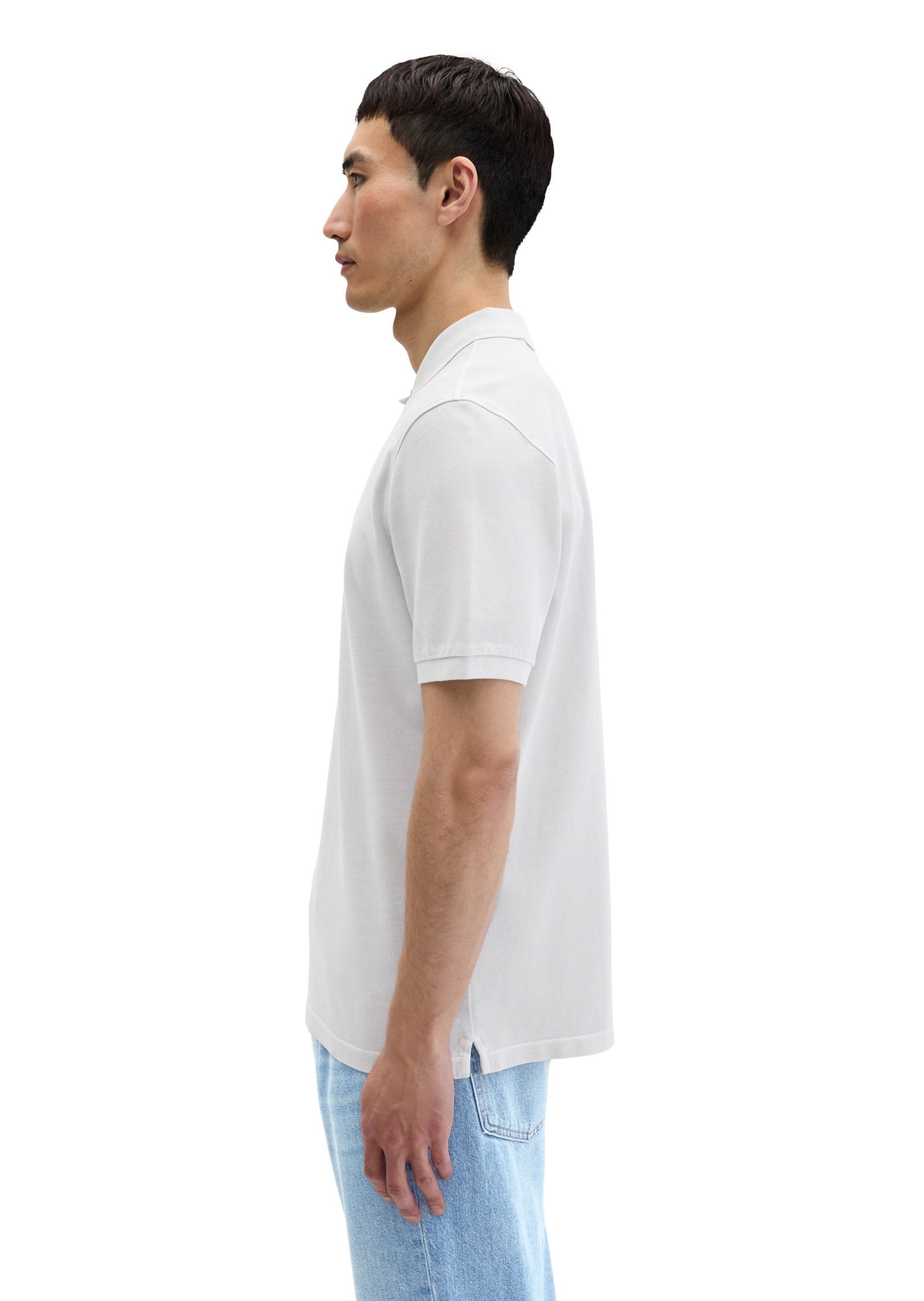 Marc OPolo Poloshirt "aus Bio-Baumwolle" günstig online kaufen