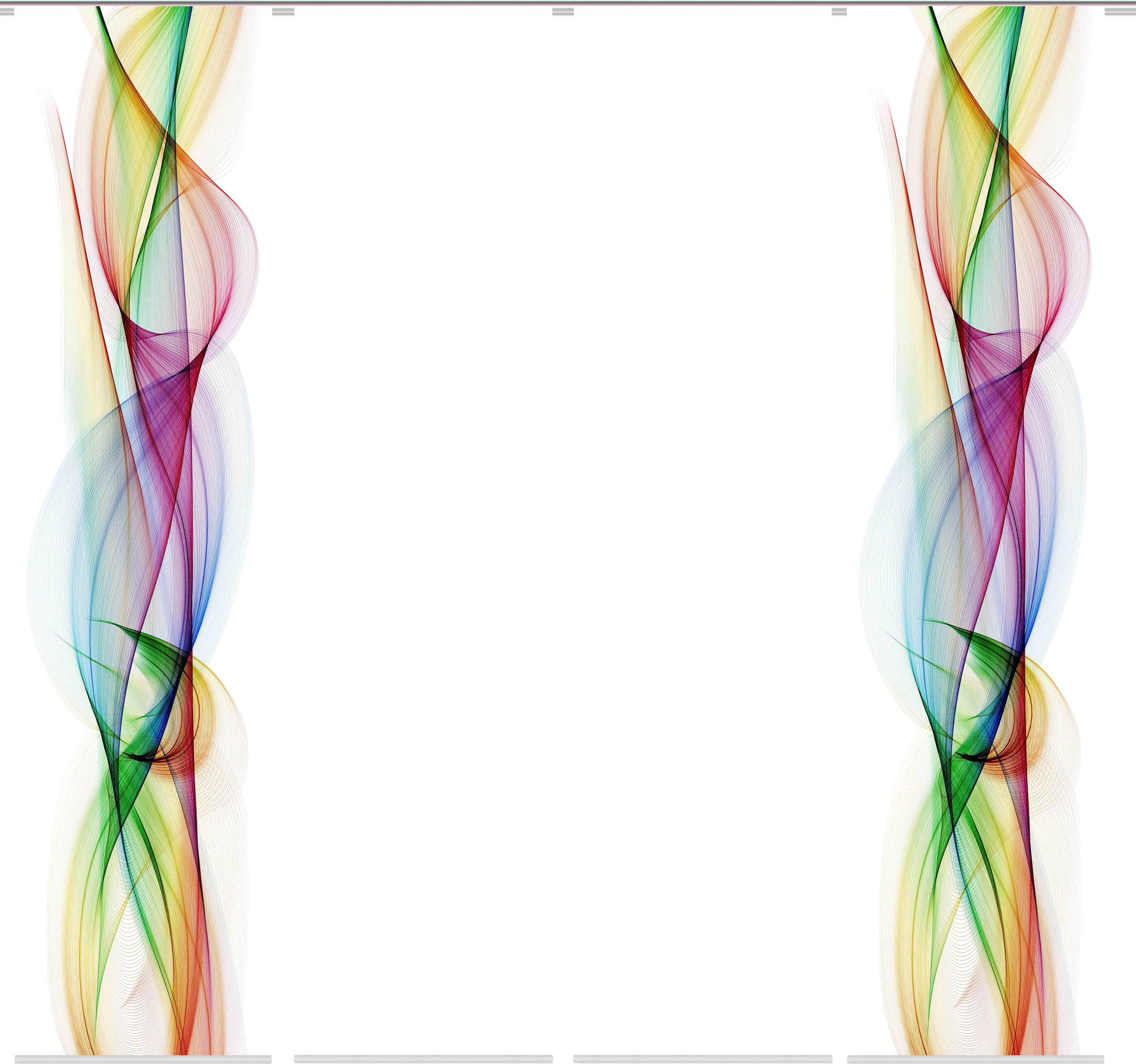 HOME WOHNIDEEN "BOLGE" Paneelwagen 1 Stk. tlg. DIGITALDRUCK günstig online kaufen