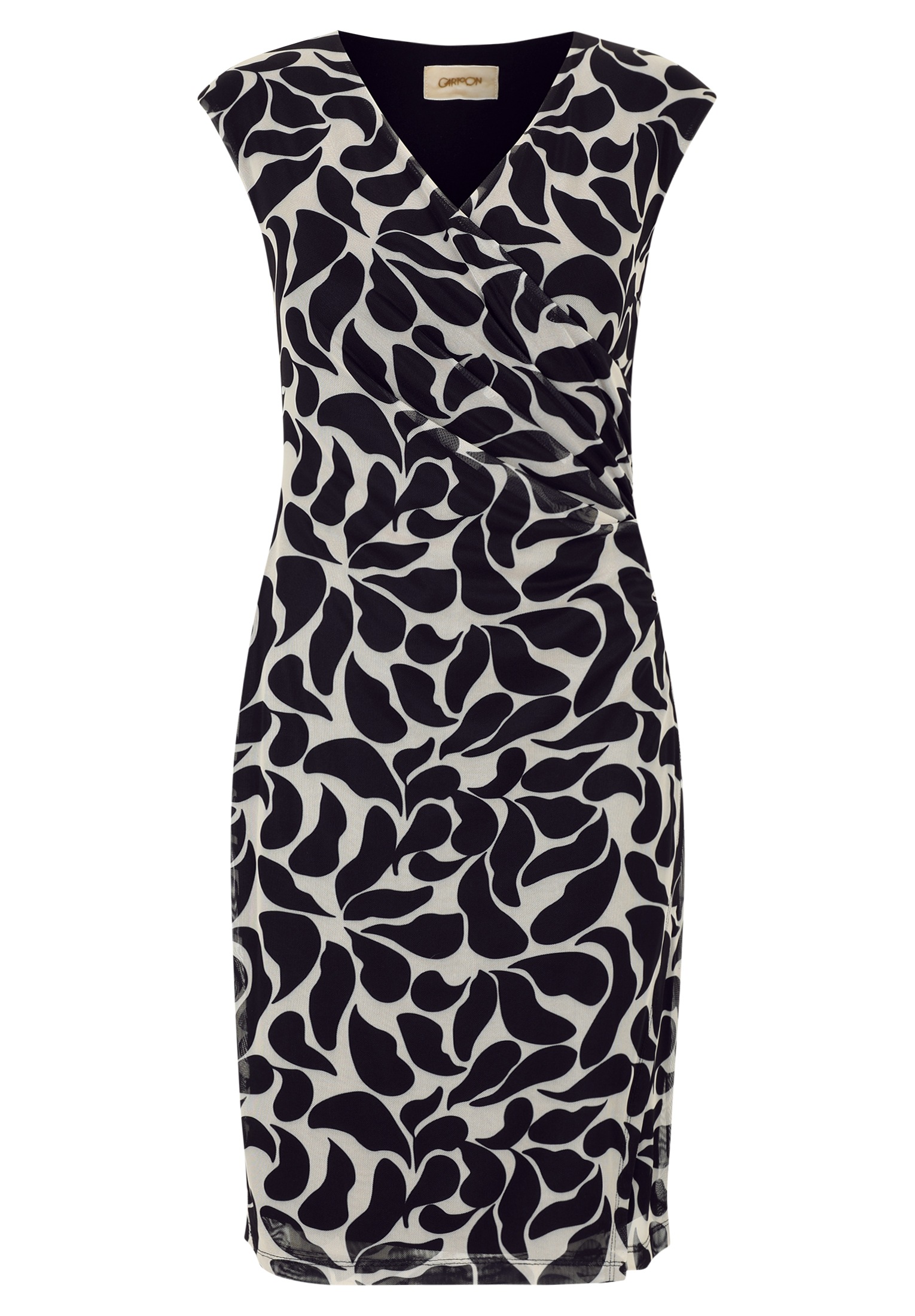 Cartoon Druckkleid "Damen ohne Arm" Ohne Tasche günstig online kaufen
