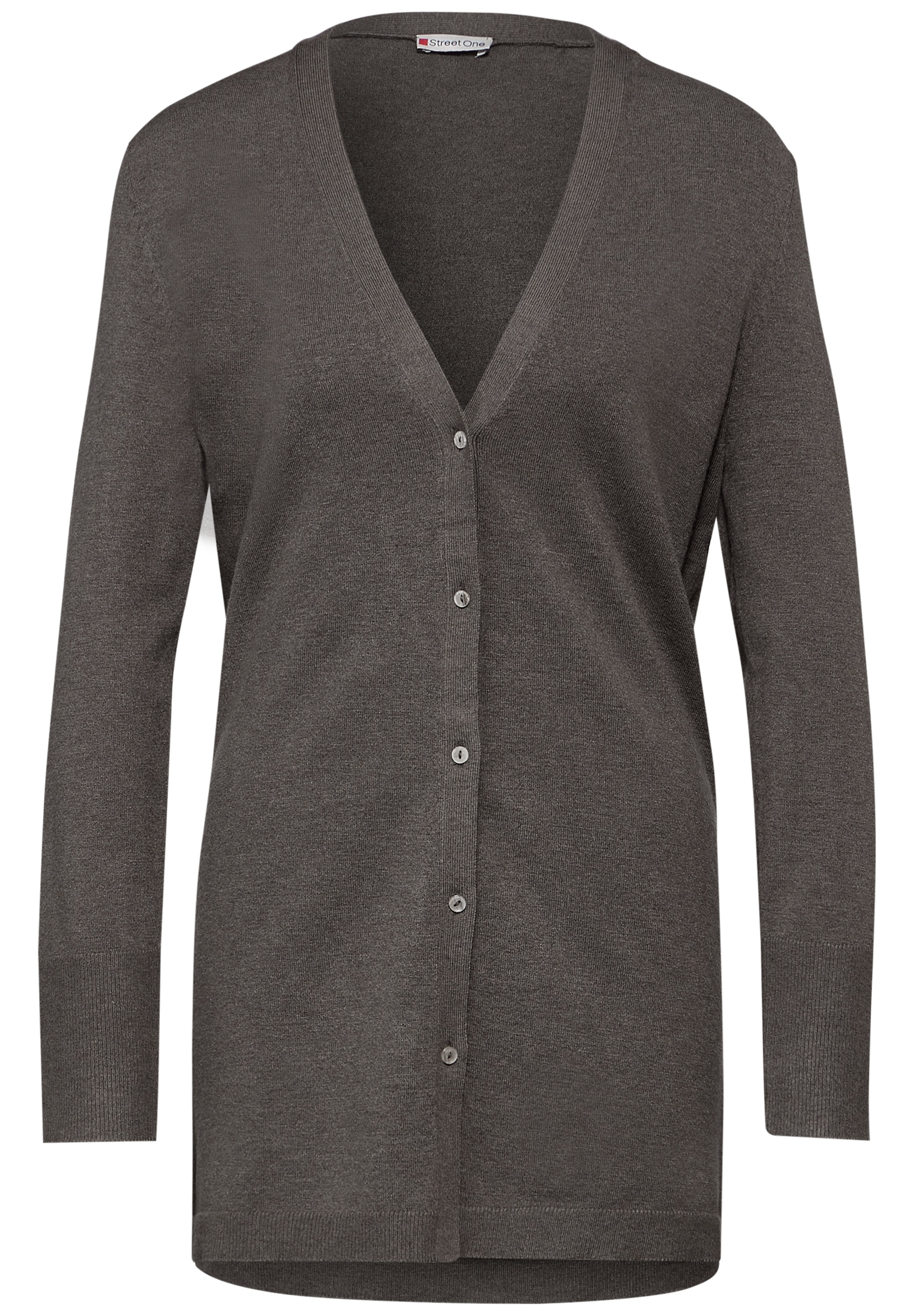 STREET ONE Cardigan, mit V-Ausschnitt