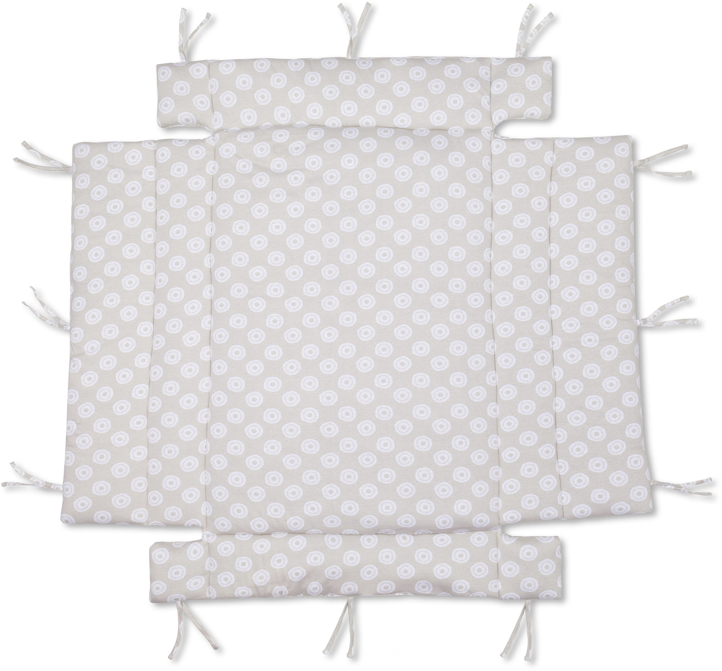 Laufgittereinlage »Jersey, Circles grey«
