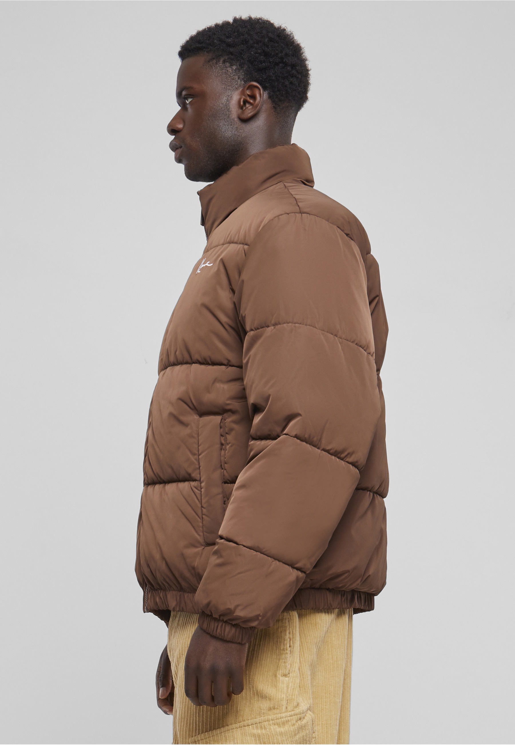 Karl Kani Winterjacke »Karl Kani Unisex KM233-052-2 KK Chest Signature Puffer Jacket« 1 Stk. tlg. ohne Kapuze