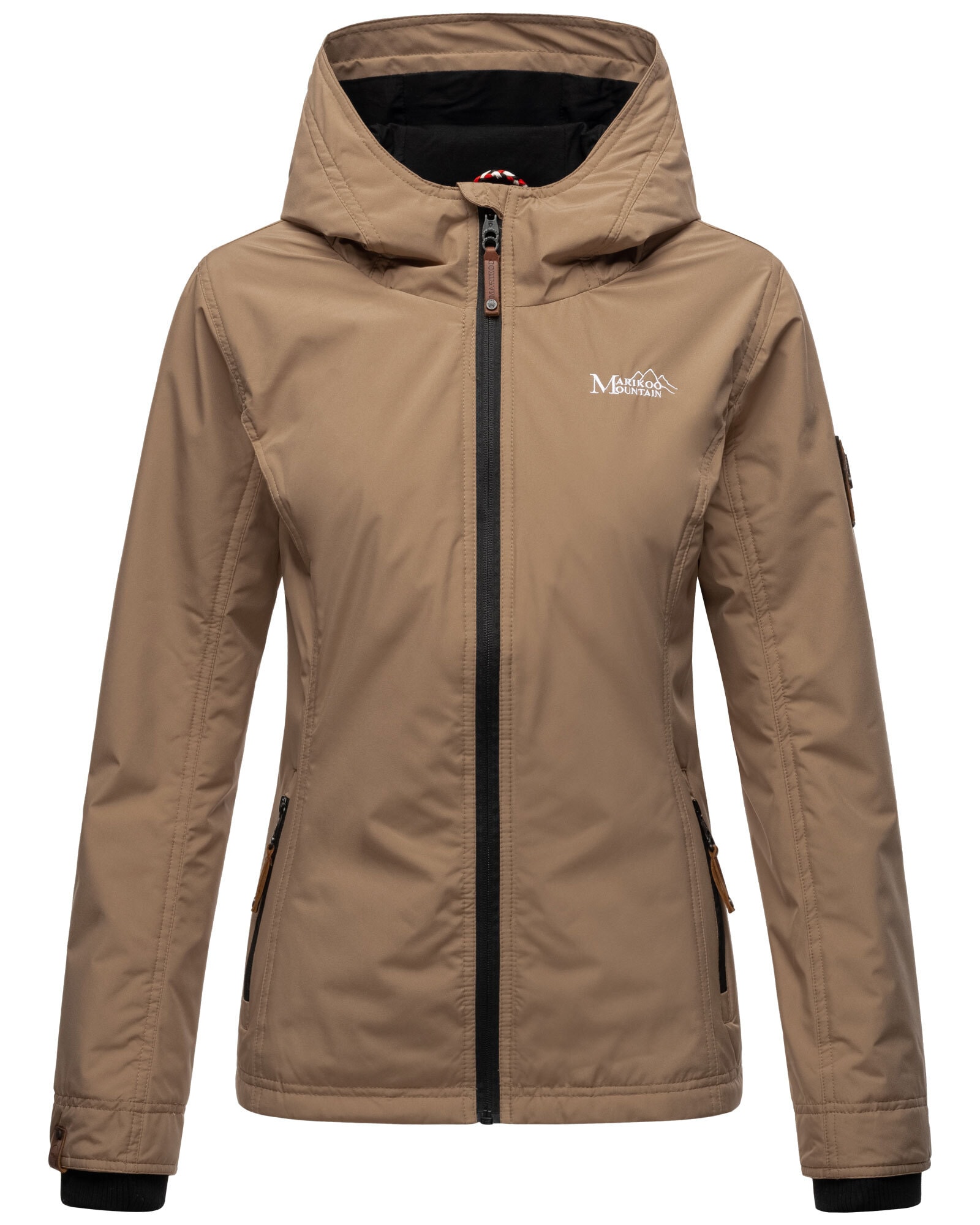 Marikoo Outdoorjacke »Brombeere«, sportliche Übergangsjacke mit Kapuze