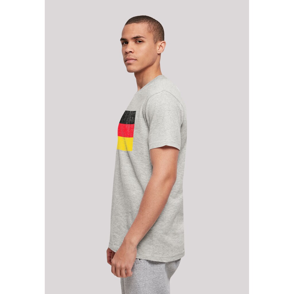 F4NT4STIC T-Shirt »Deutschland Flagge Germany distressed«