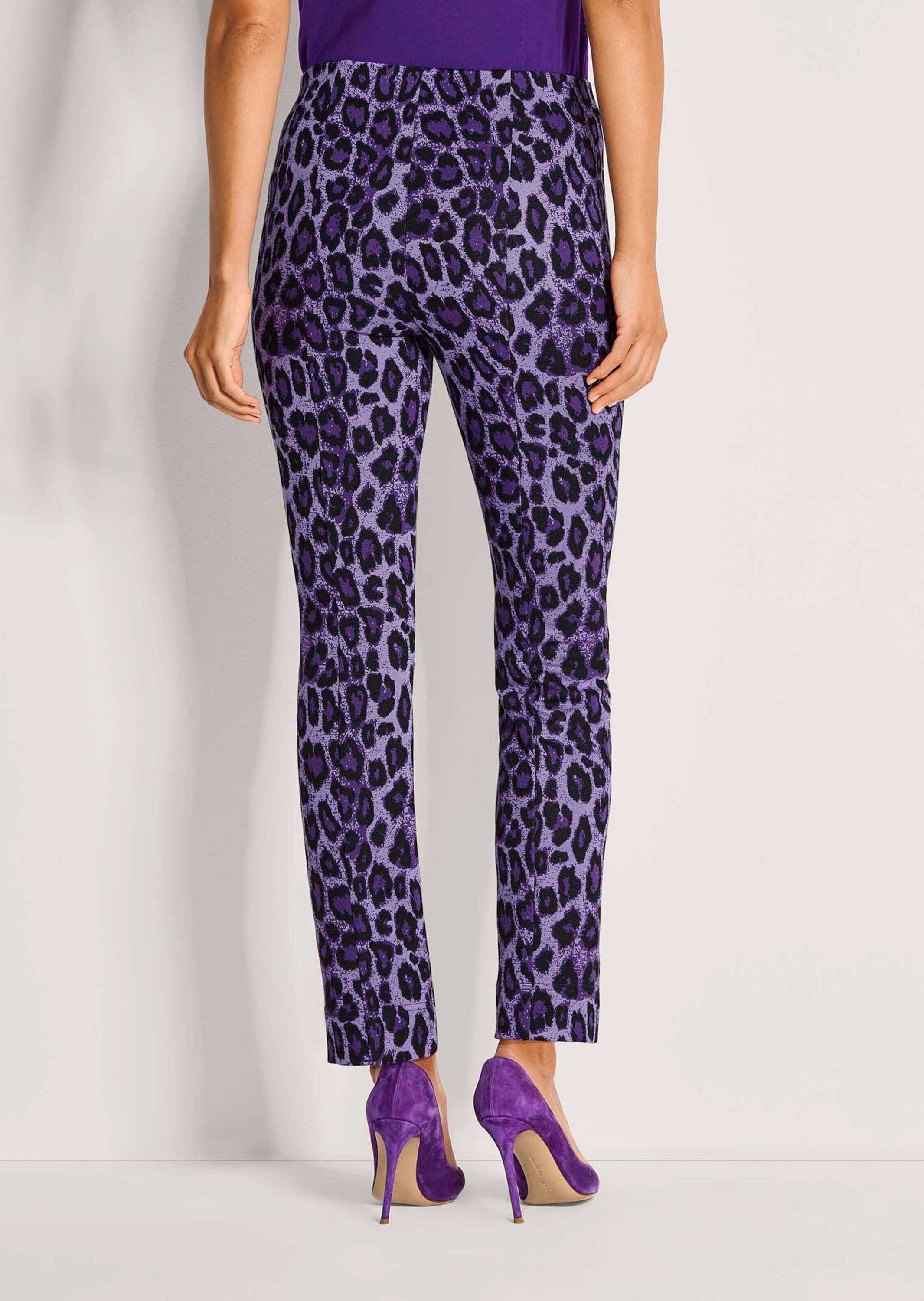MADELEINE Leggings »Leggings Gerade Jersey-Leggings mit Animal-Print«