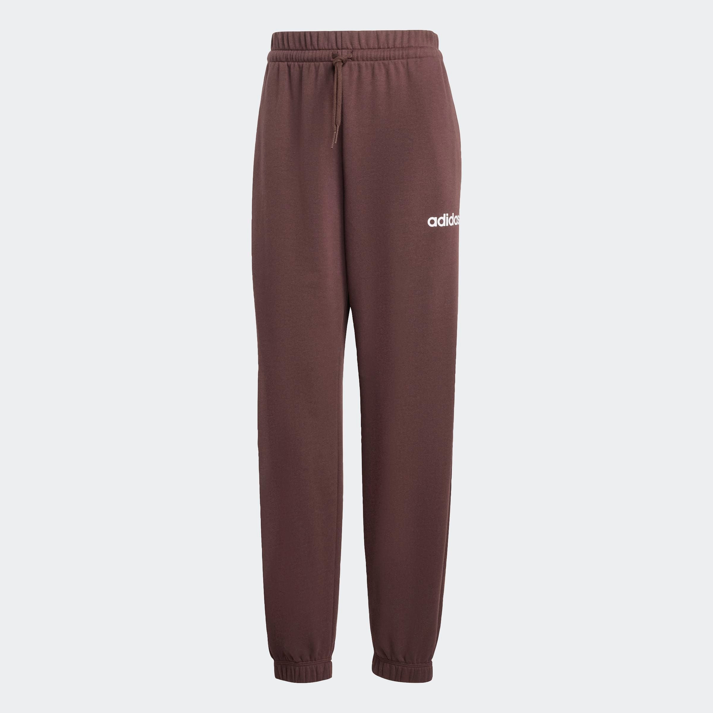adidas Sportswear Sporthose »W LIN FT CF PT«, (1 tlg.), Locker geschnitten, hoher Bund, aus weichem French Terry