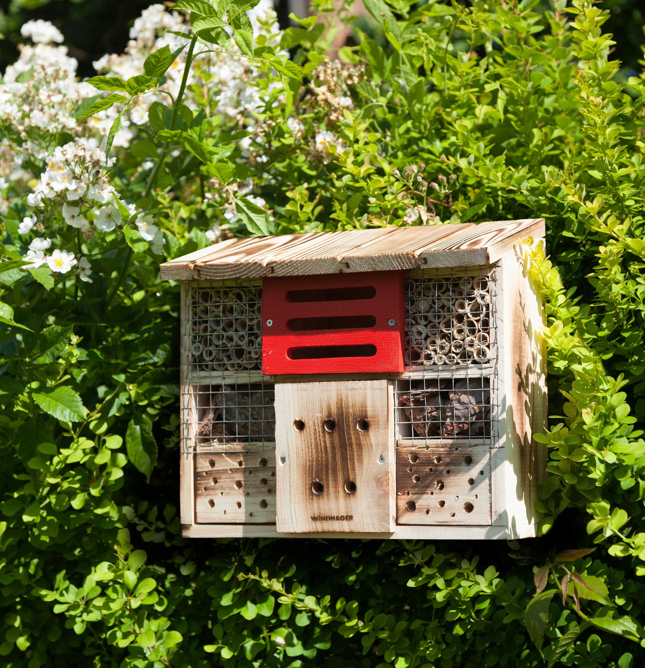 Windhager Insektenhotel »Zur Linde«, BxTxH: 30x14x28 cm
