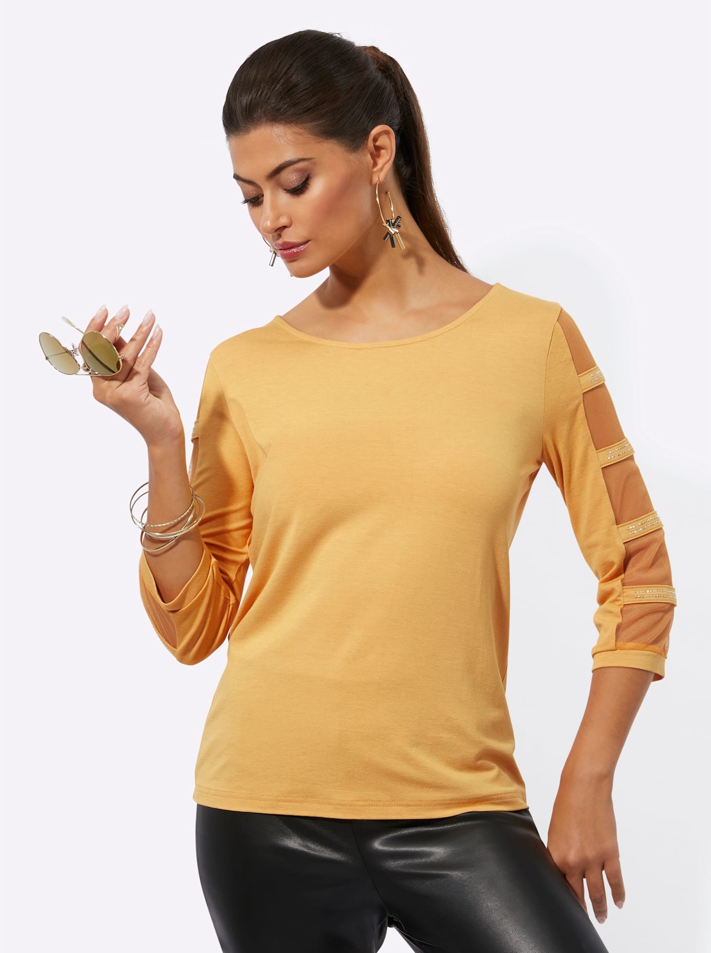 creation L 3/4-Arm-Shirt »Shirt«, (1 tlg.)