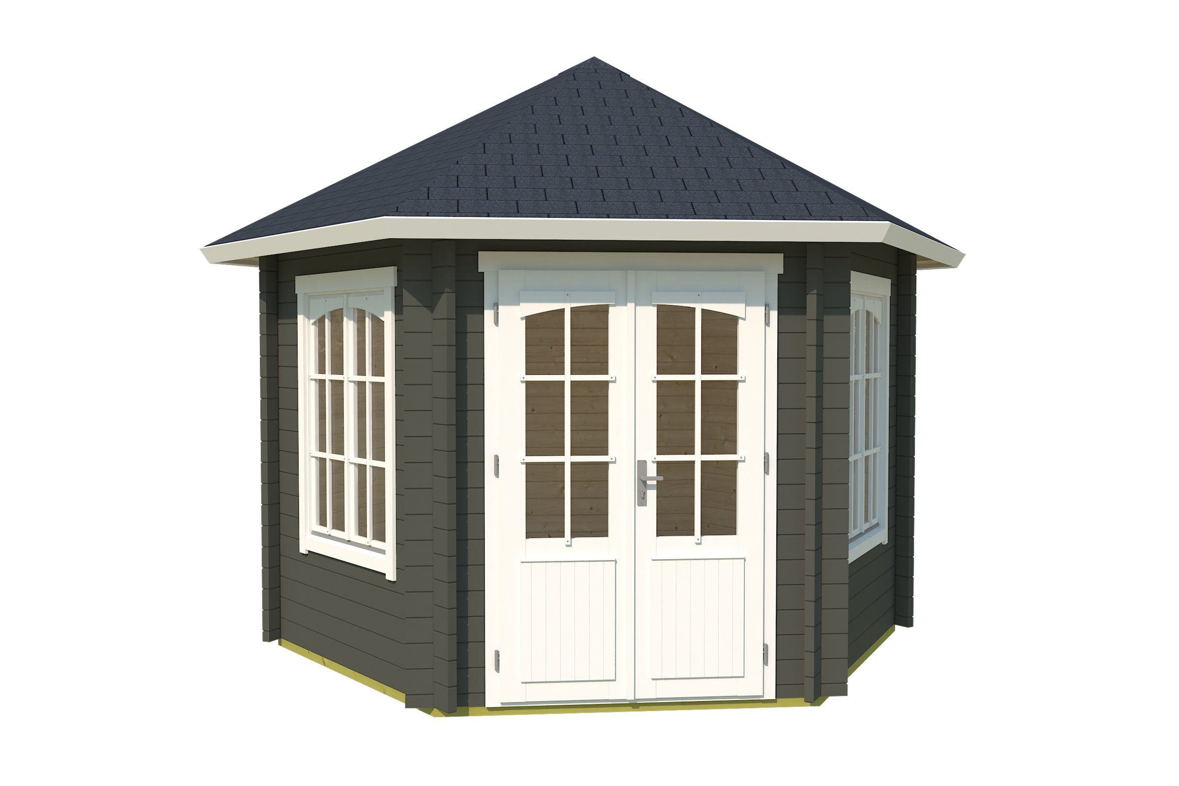 Nordic Holz Gartenhaus "Pavillon RIVERA 44" günstig online kaufen