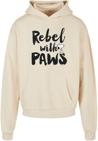 Kapuzensweatshirt »Merchcode Herren Peanuts - Rebel with paws Ultra Heavy Hoody«, (1...