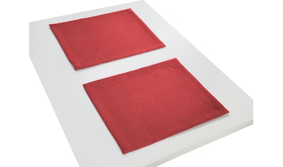 Rot Rote Tischsets ▷ | kaufen online BAUR Platzsets