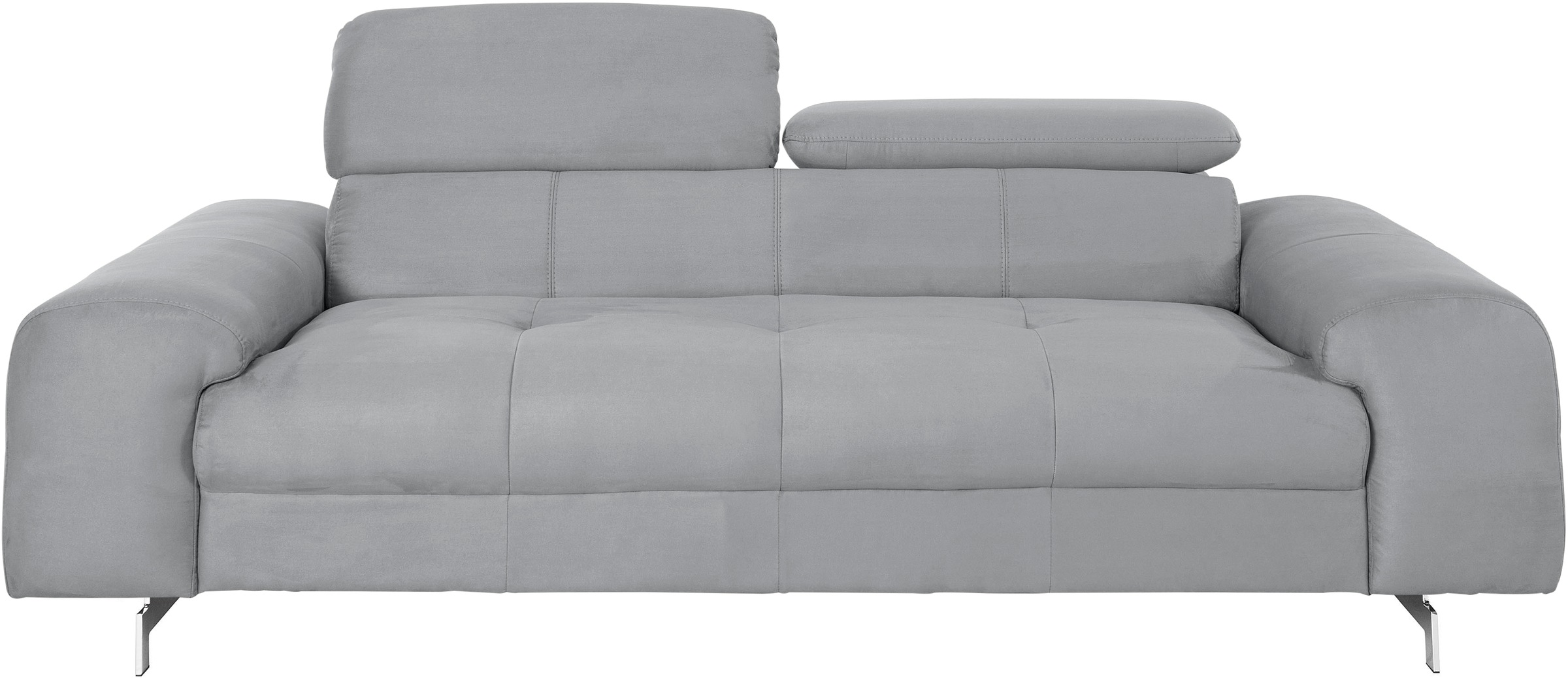 COTTA 3-Sitzer "Chef", Big-Sofa mit Kopfteilverstellung, edle Metallkufen günstig online kaufen
