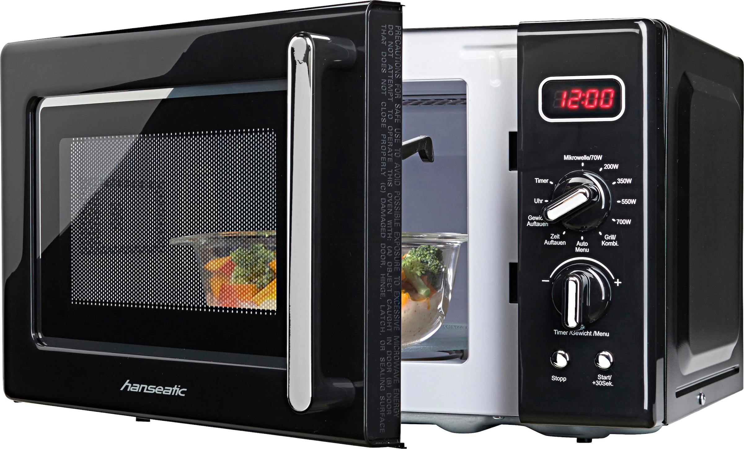 Hanseatic Mikrowelle "AG720CE6-PM" Grill  Mikrowelle 5 Leistungsstufen und günstig online kaufen
