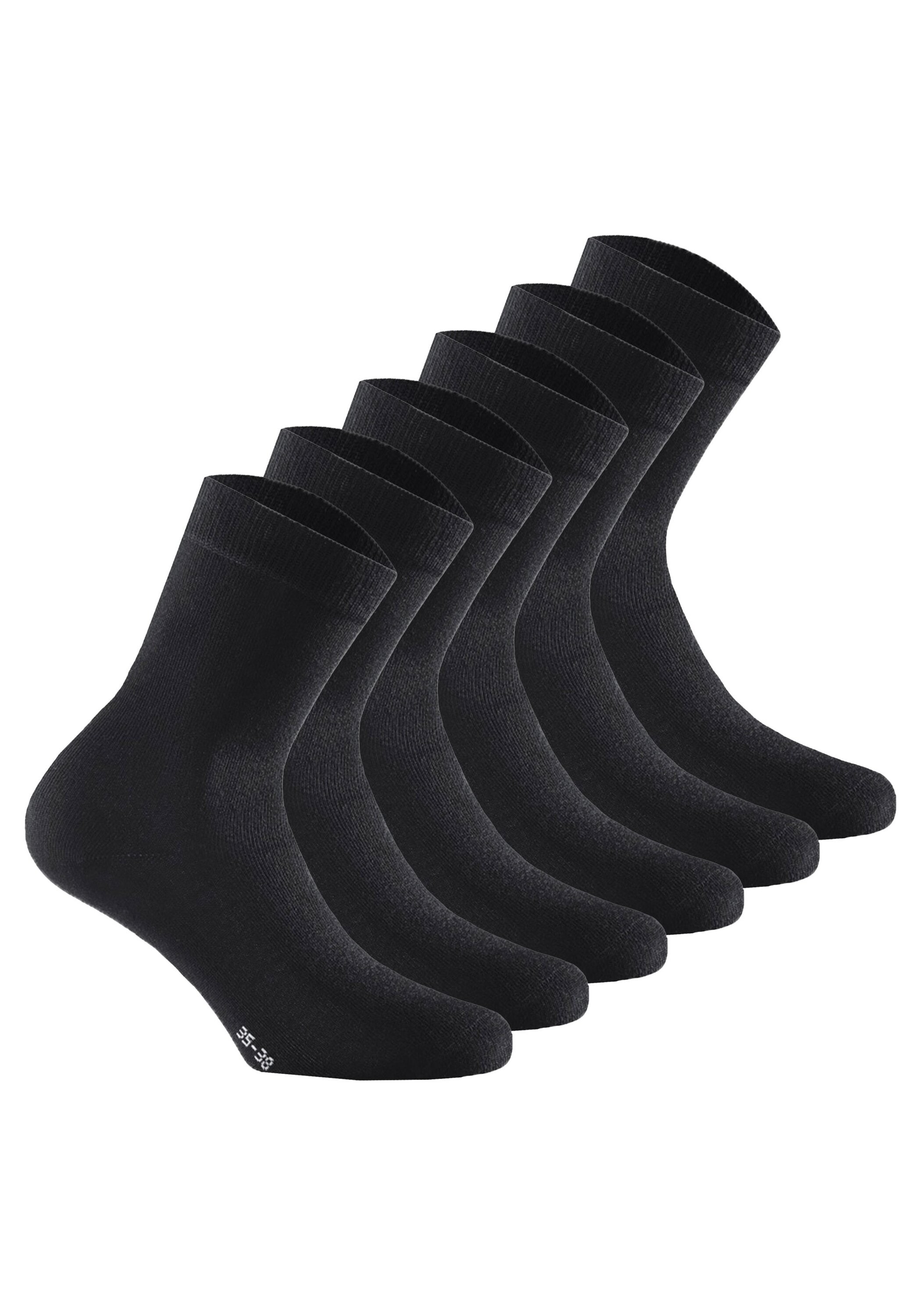 Rohner Socks Kurzsocken "Socken Basic Soft Touch 6er Pack"
