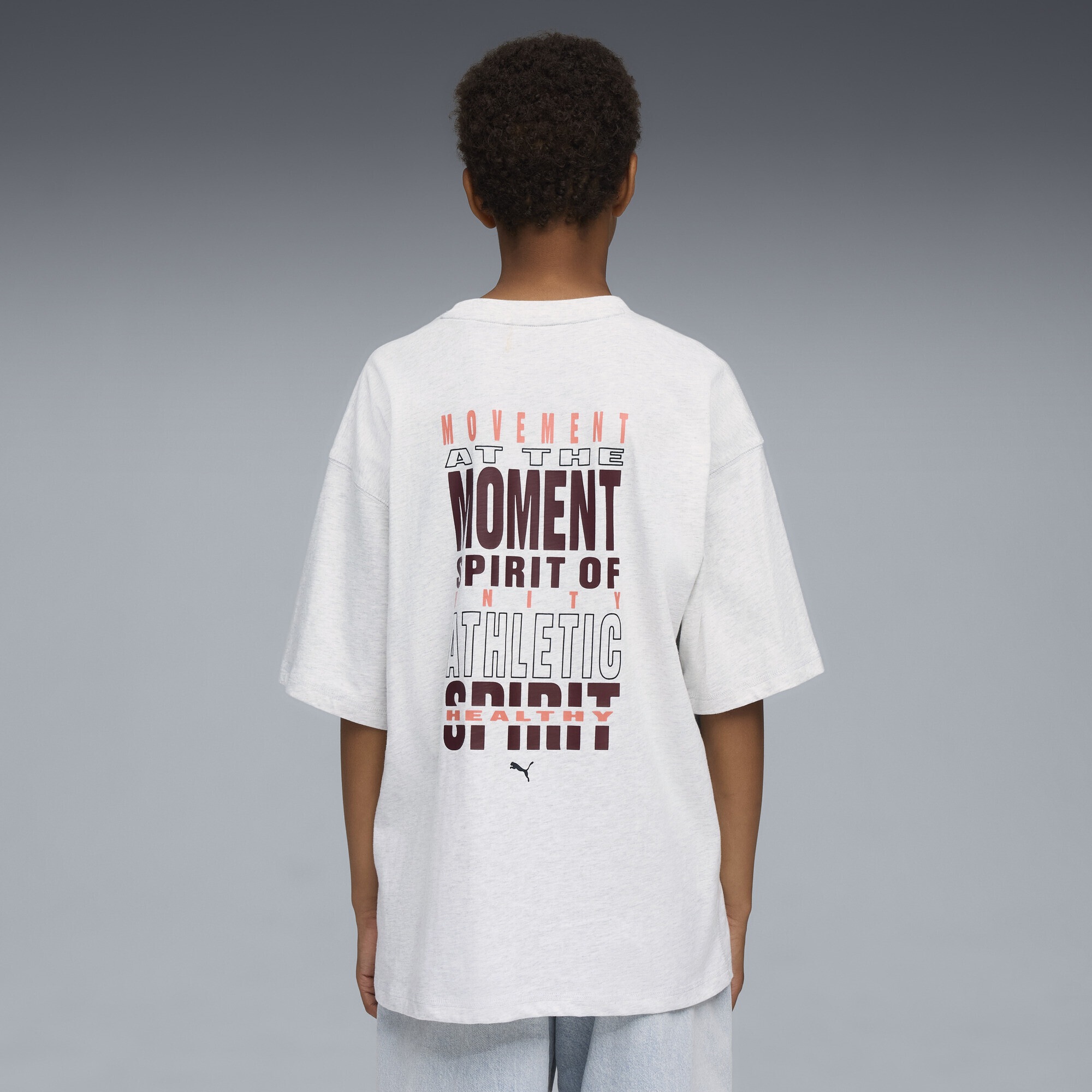 PUMA T-Shirt »Wardrobe Essentials Go Together Oversized Graphic T-Shirt Jungen«