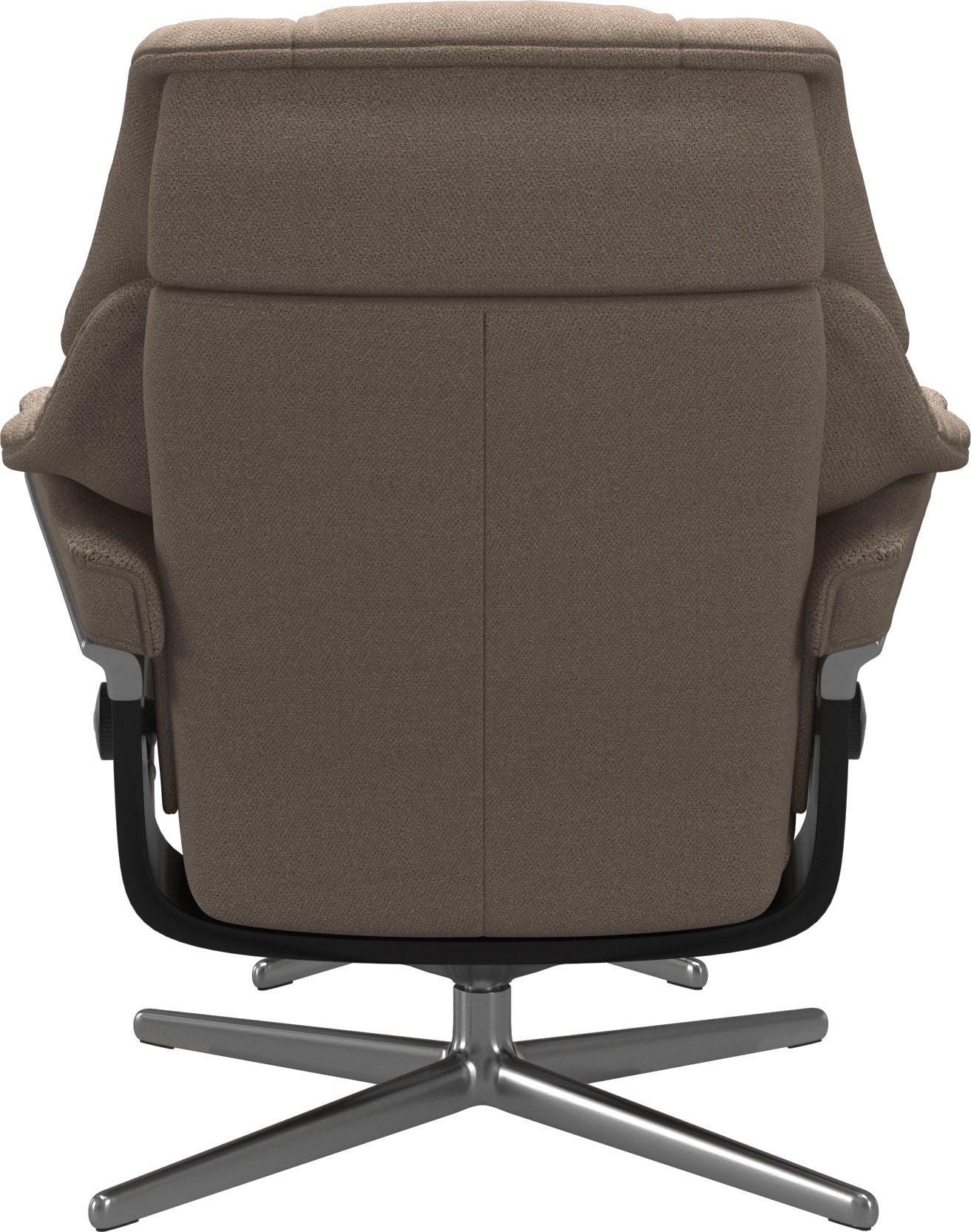 Stressless® Fußhocker »Reno«, mit Cross Base, Größe S, M & L, Holzakzent Schwarz