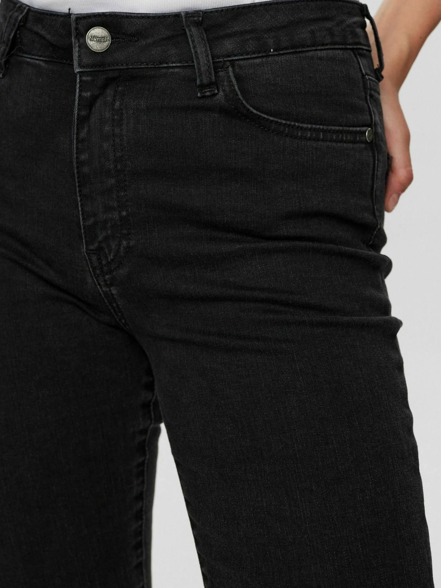 nümph 5-Pocket-Hose »Nümph Jeans – Black NUSIDNEY«