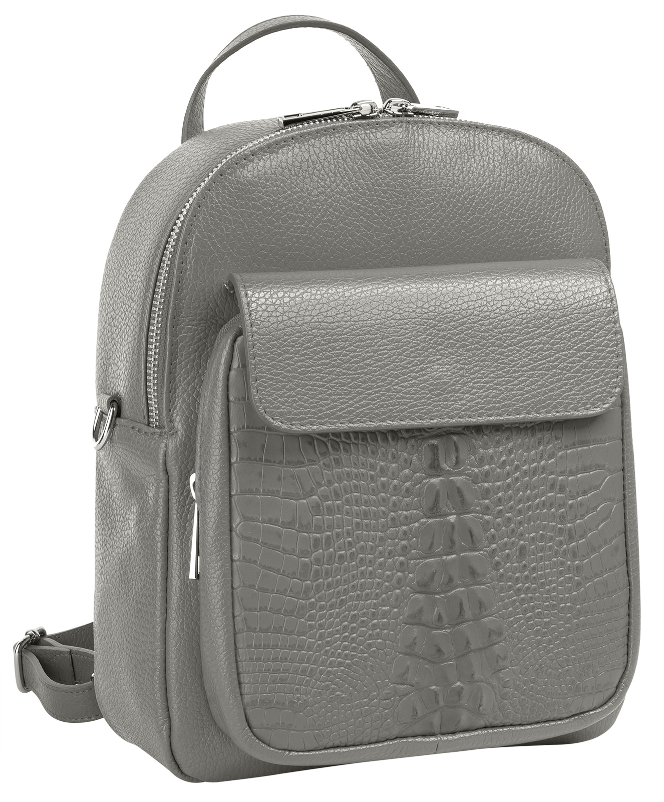 Cluty Cityrucksack echt Leder Made in Italy