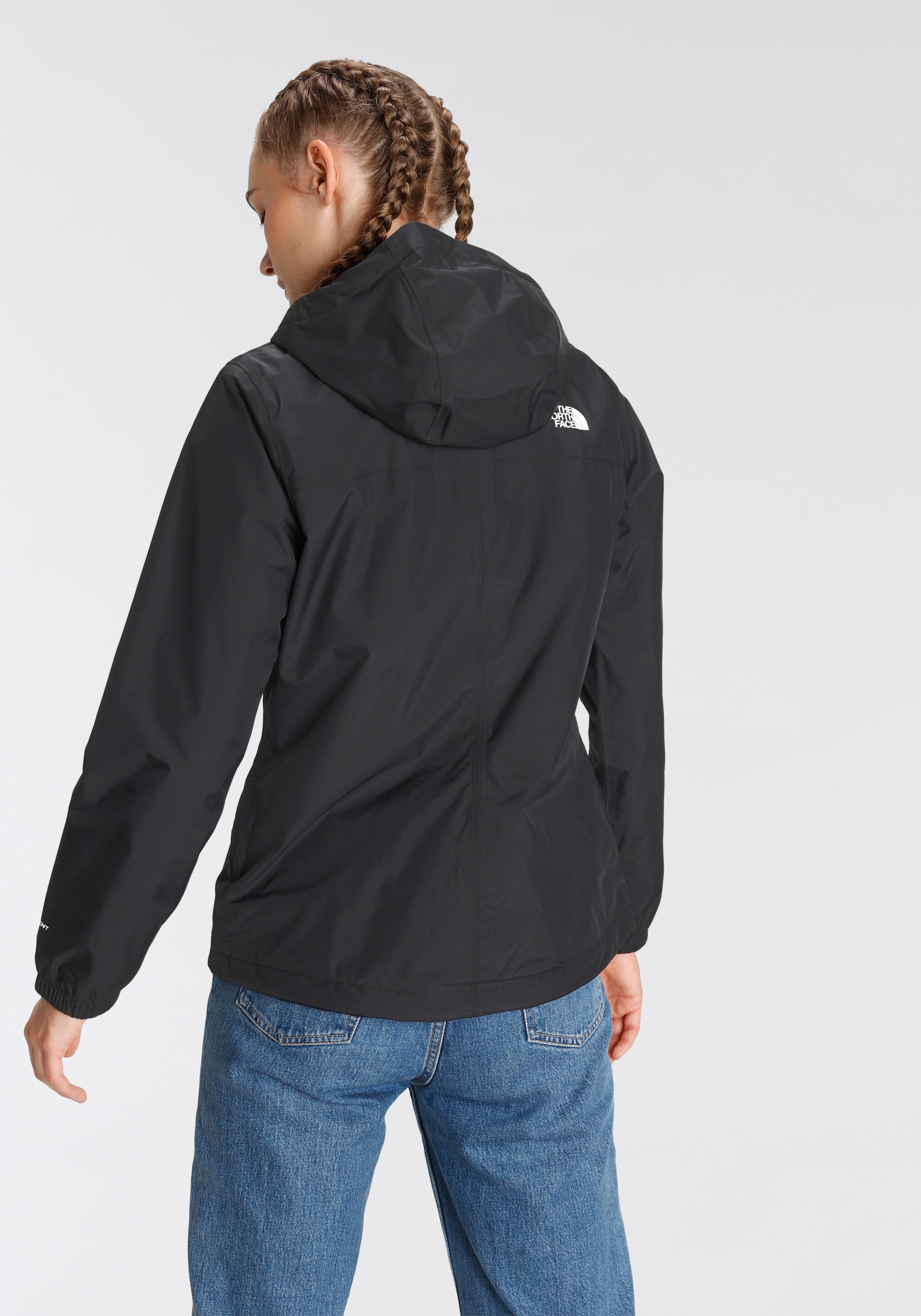 Black Friday The North Face »ANTORA«, | BAUR winddicht, Kapuze, mit atmungsaktiv und Funktionsjacke wasserdicht