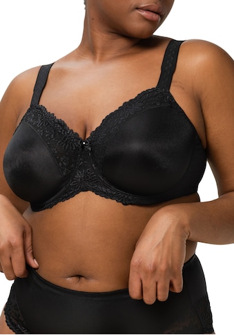 Minimizer-BH »Ladyform Soft W X«, Cup C-F, Bügel-BH mit Spitzendetails