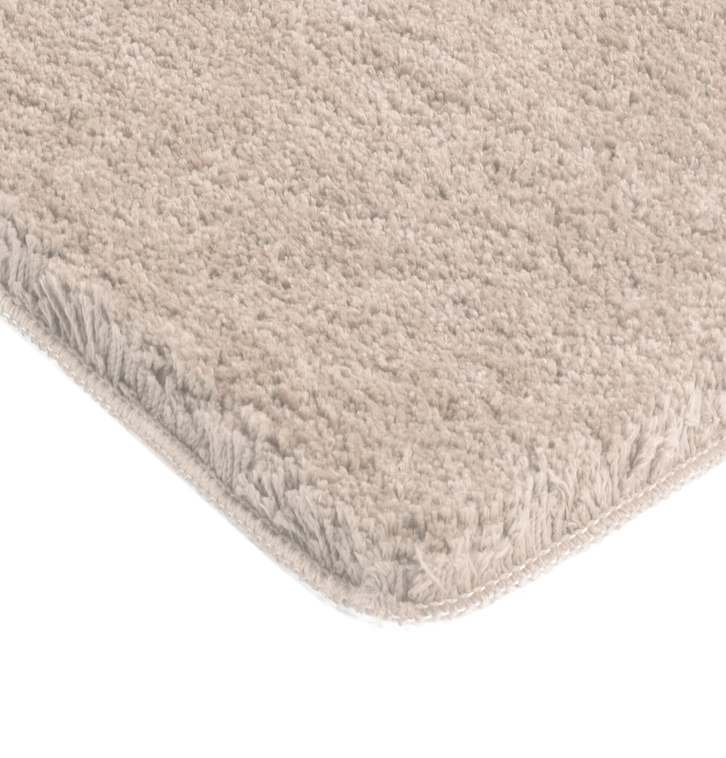 my home Badematte »Sanremo, Badvorleger, Badezimmer Teppich, sehr weich«, rutschhemmend beschichtet, fußbodenheizungsgeeignet-schnell trocknend, Badteppich, unifarben, rechteckig, rund & als 3-tlg. Set erhältlich
