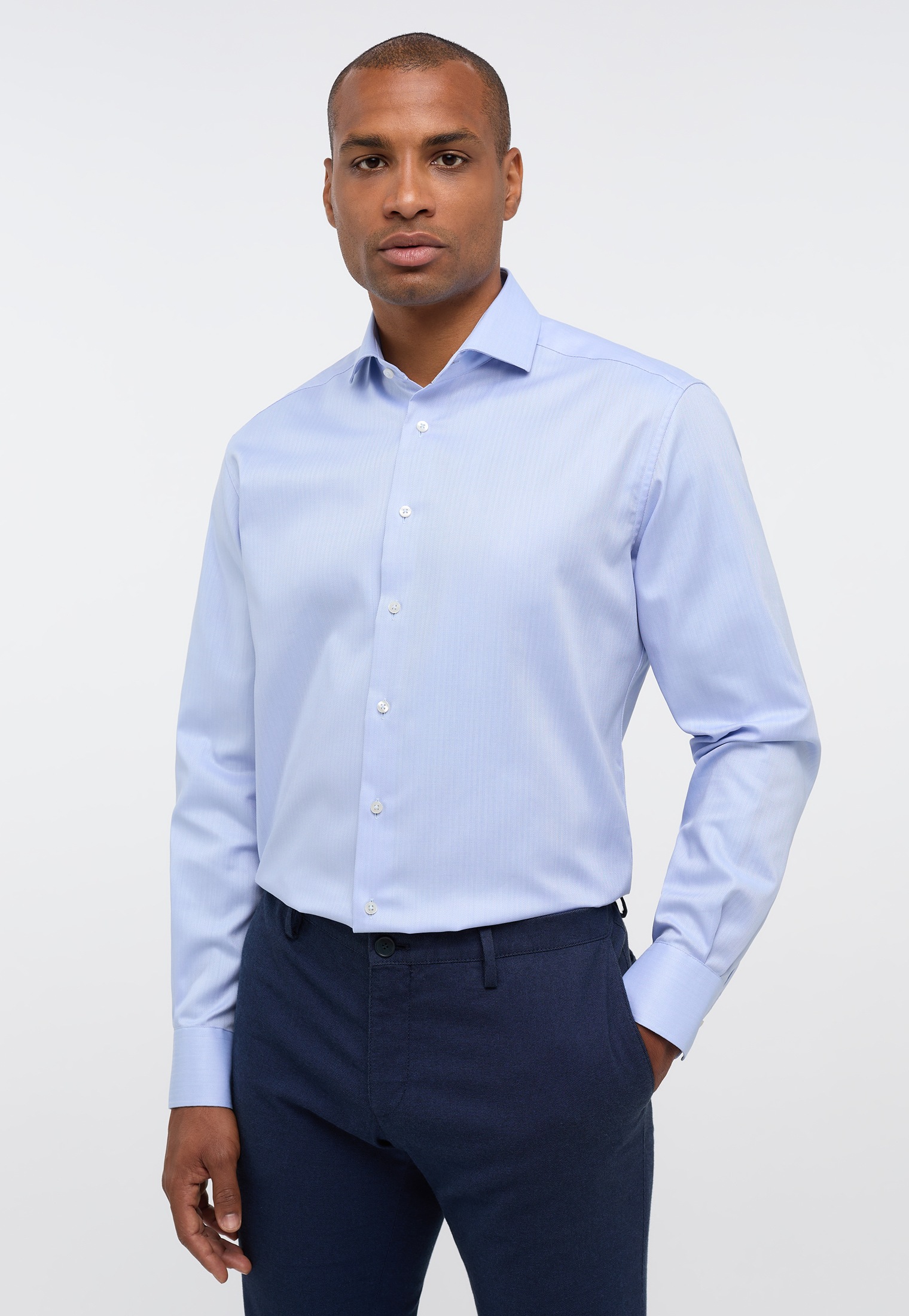 Eterna Langarmhemd "MODERN FIT" NON IRON (bügelfrei) günstig online kaufen