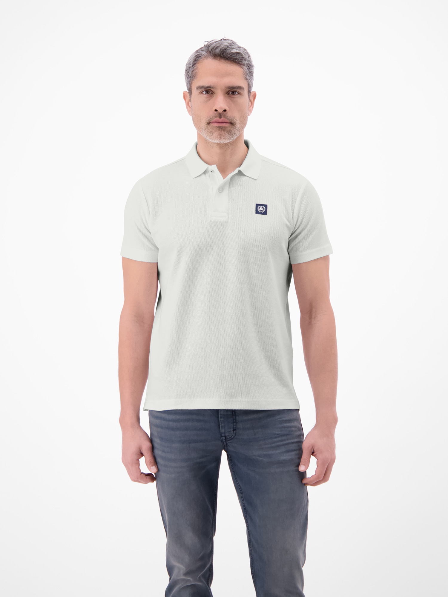 LERROS 1100000002199 "Poloshirt mit Waffelstruktur aus 100 % Baumwolle"