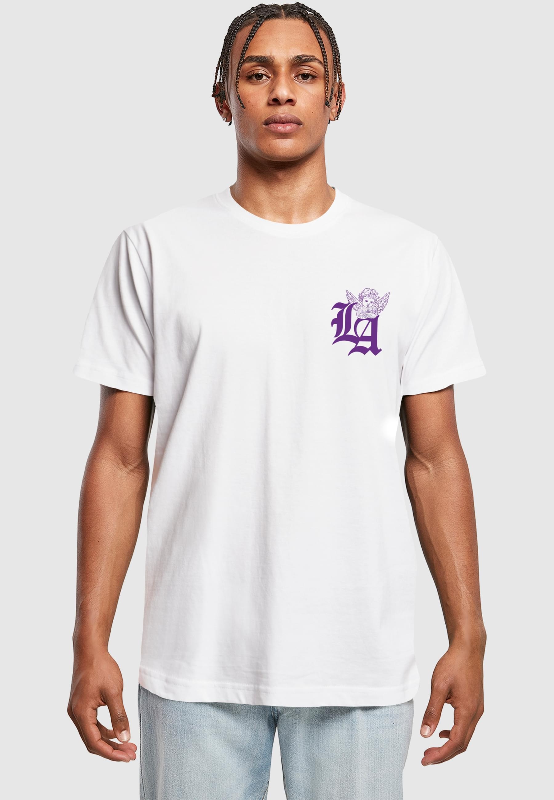 MisterTee T-Shirt »MisterTee Guardian Angel Of LA Tee« 1 Stk. tlg.