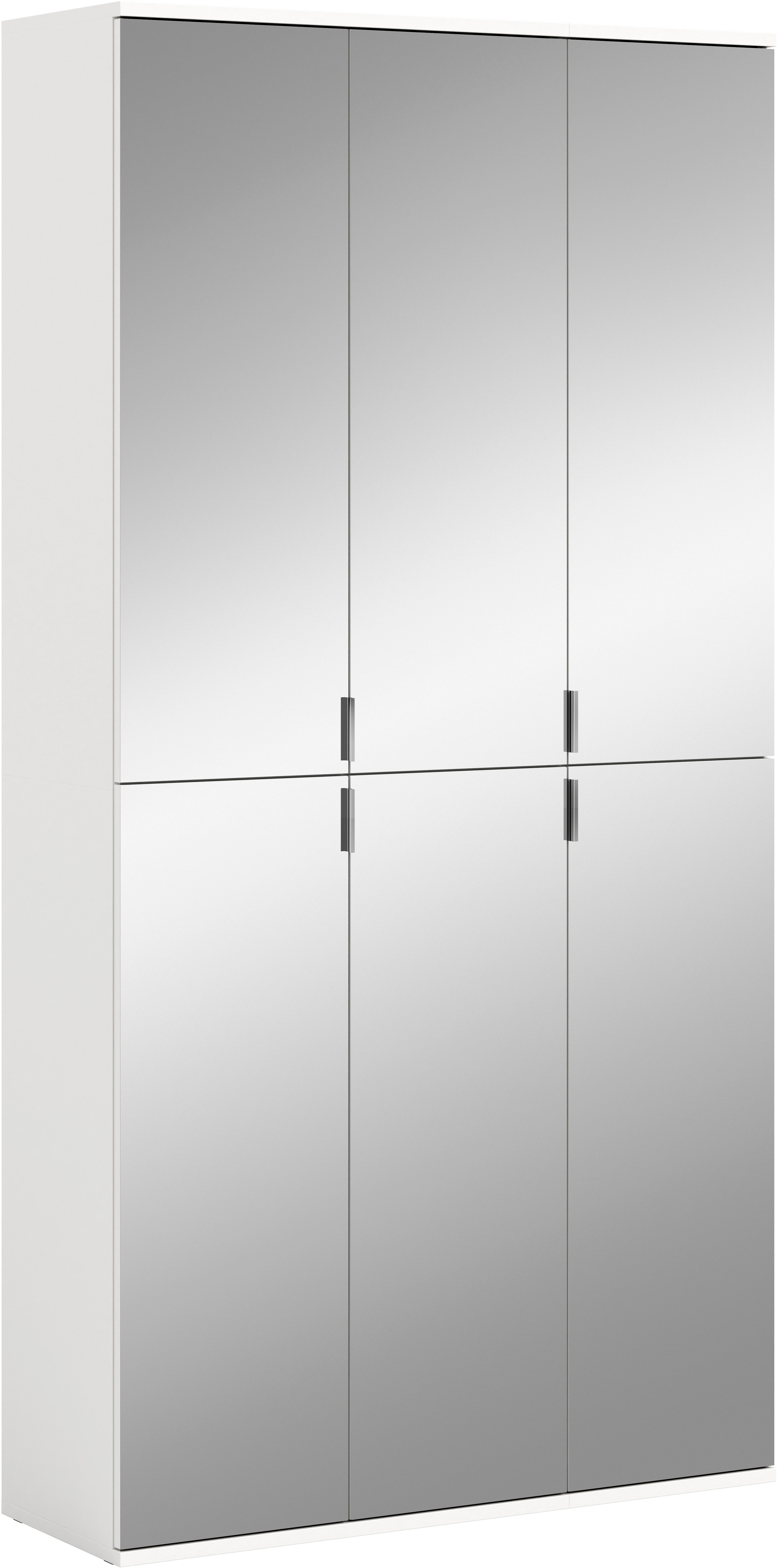 Home affaire Garderoben-Set "TRONDHEIM, 2-teilig, Breite 91 cm, individuell platzier- & erweiterbar" Set, bestehend aus: Garderobenschrank breit & Garderobenschrank schmal, 2 Stk. tlg.