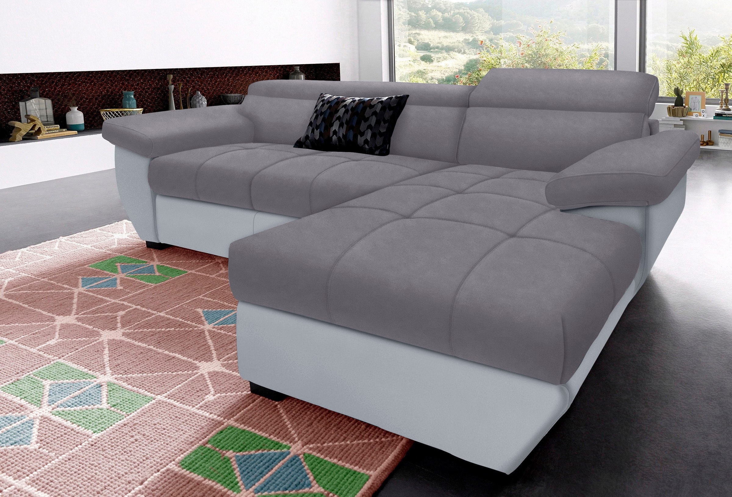 COTTA Polstergarnitur "Speedway L-Form", (Set), Set bestehend aus: Ecksofa günstig online kaufen