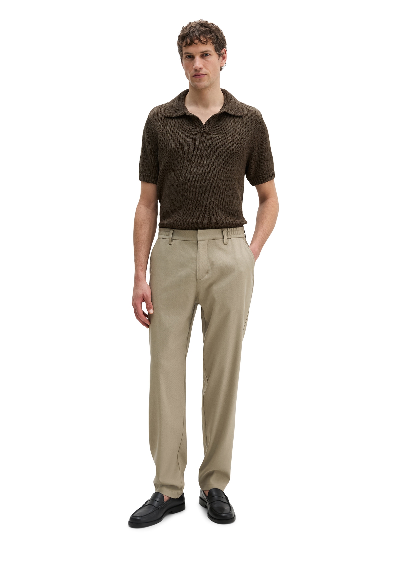 Marc O'Polo Chinohose »aus weichem Funktionsleinen«