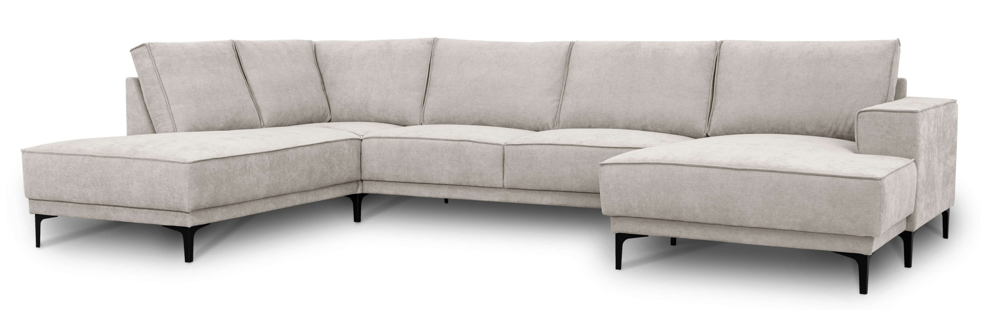 Places of Style Wohnlandschaft »Oland«, XXL, im zeitlosem Design und hochwertiger Verabeitung