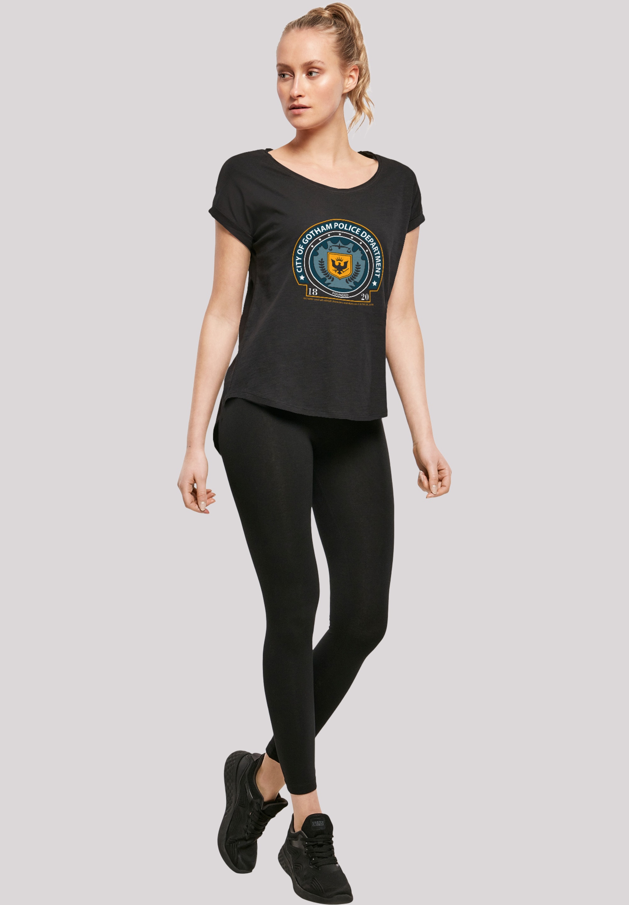 F4NT4STIC T-Shirt »DC Comis Superhelden Batman Gotham Police Dept«, Print